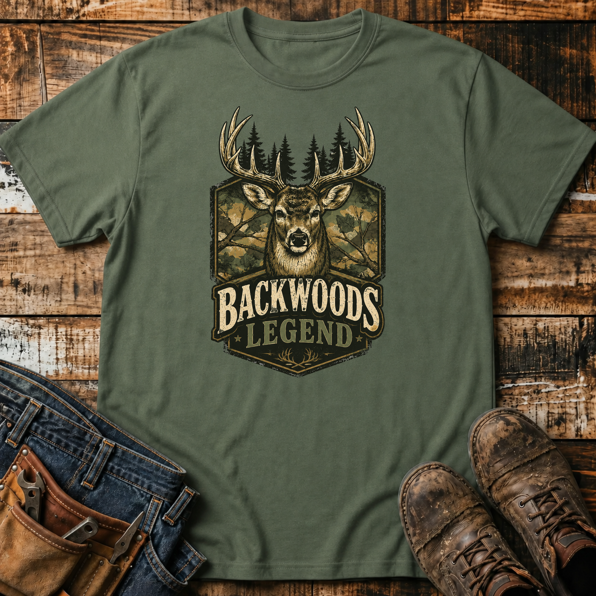 Backwoods Legend Deer T-Shirt