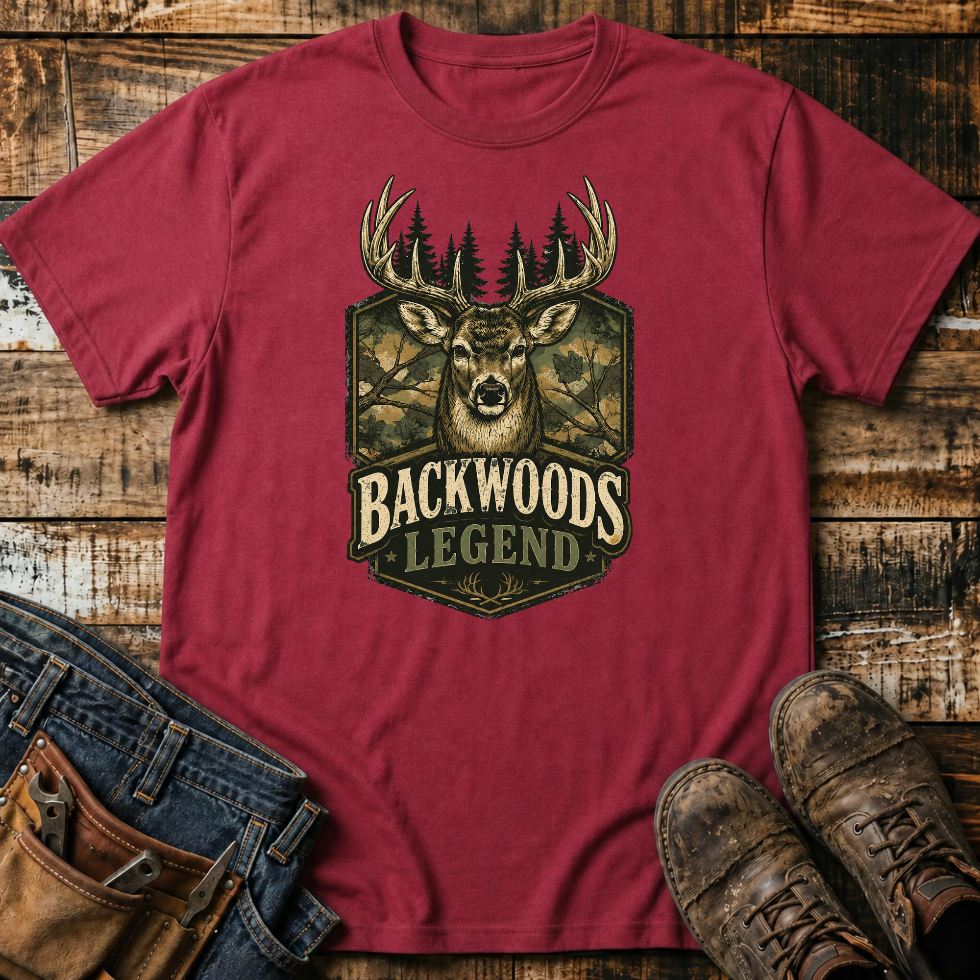 Backwoods Legend Deer T-Shirt