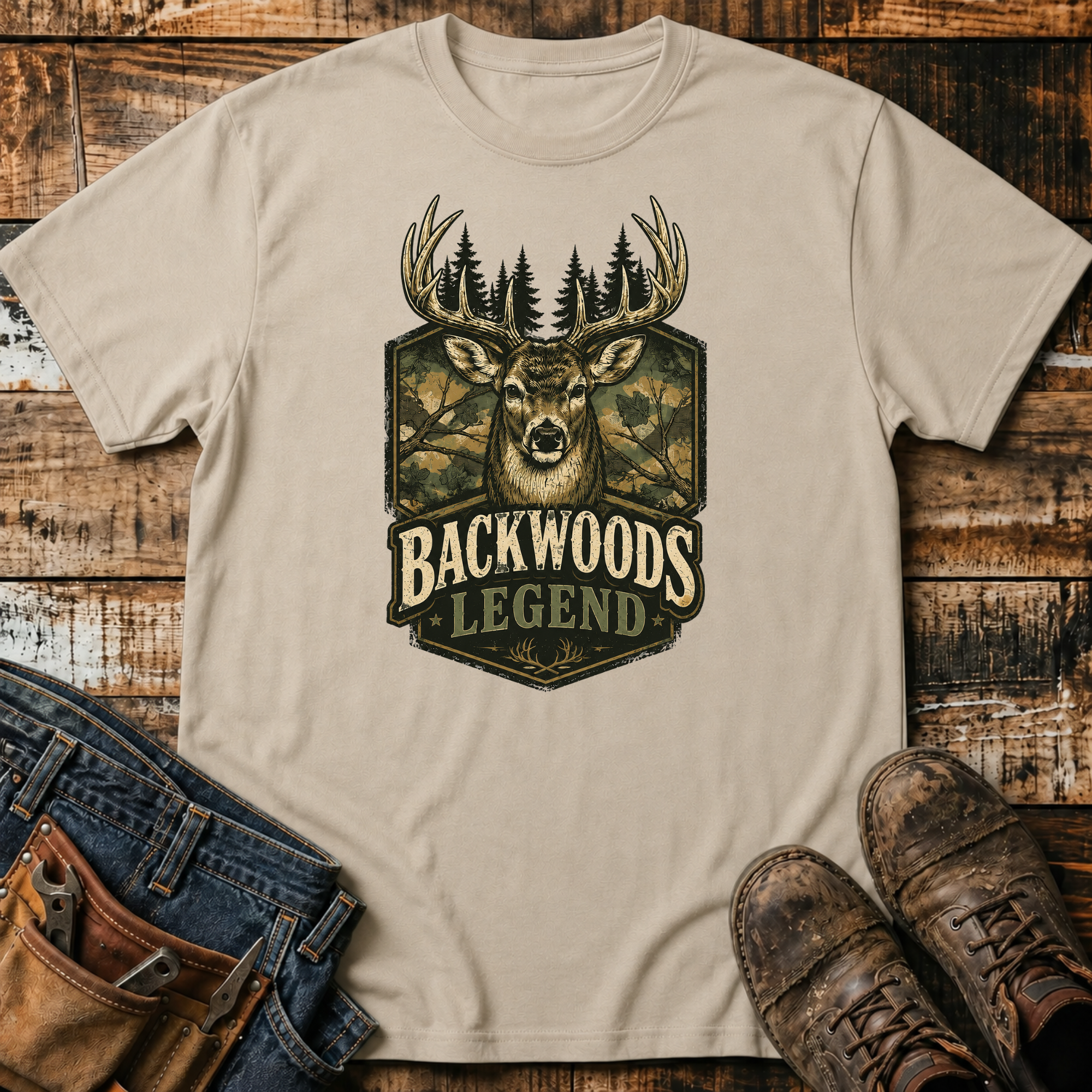 Backwoods Legend Deer T-Shirt