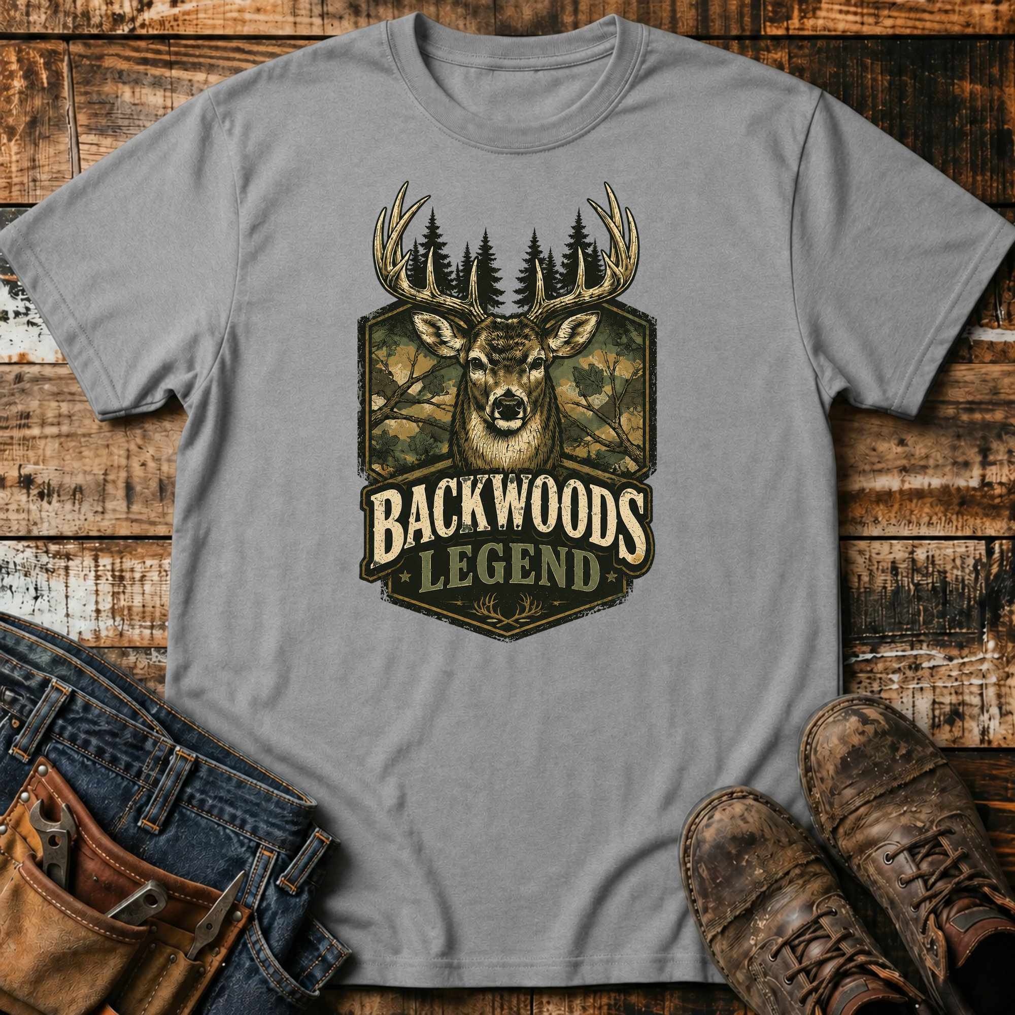 Backwoods Legend Deer T-Shirt