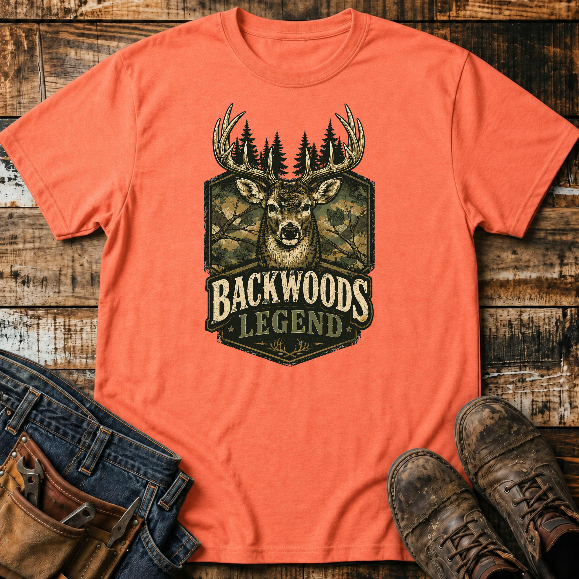 Backwoods Legend Deer T-Shirt