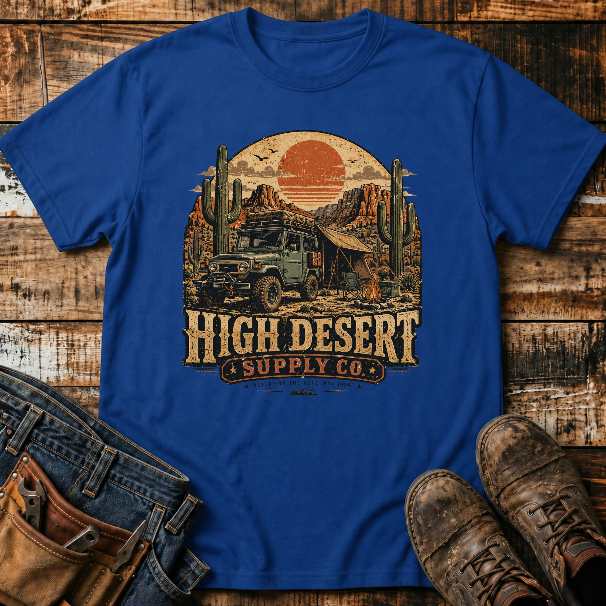 High Desert Supply Co. Vintage Truck T-Shirt