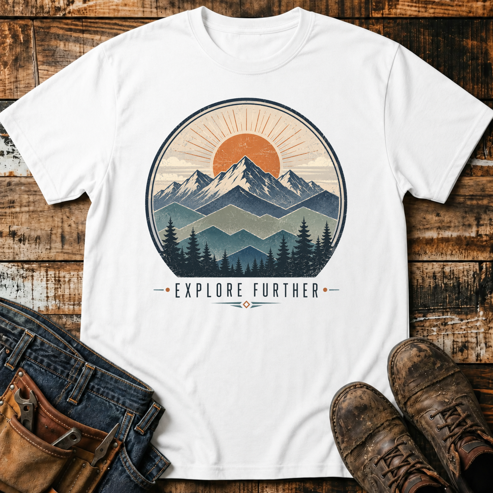 Explore Further Mountain T-Shirt