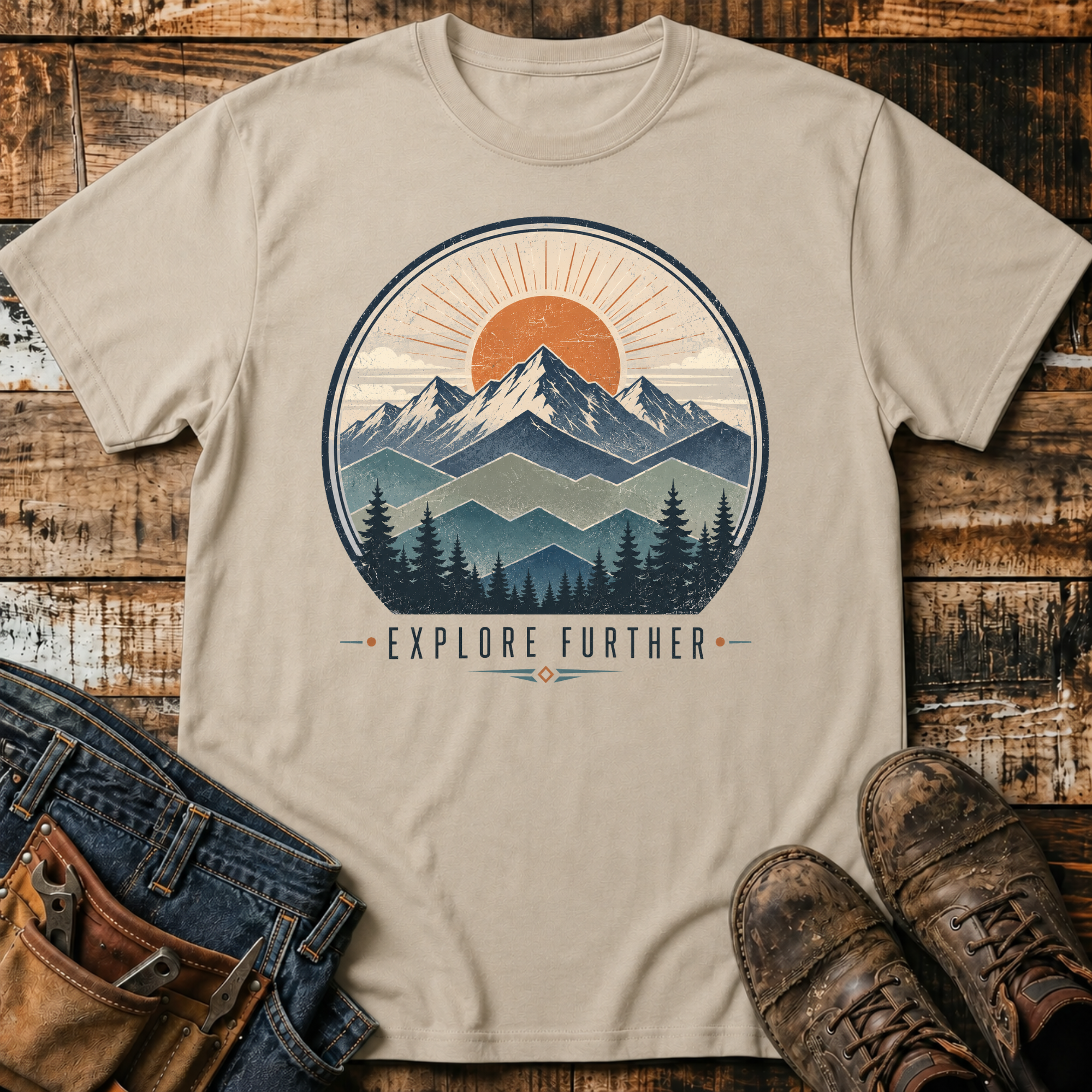 Explore Further Mountain T-Shirt