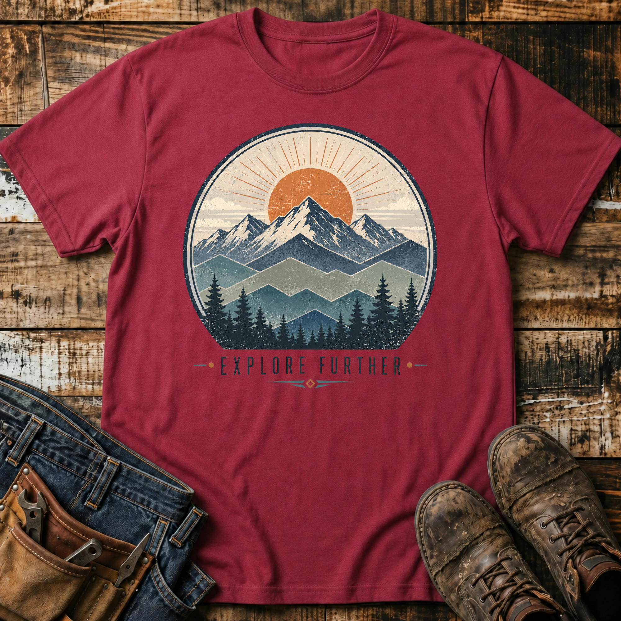 Explore Further Mountain T-Shirt