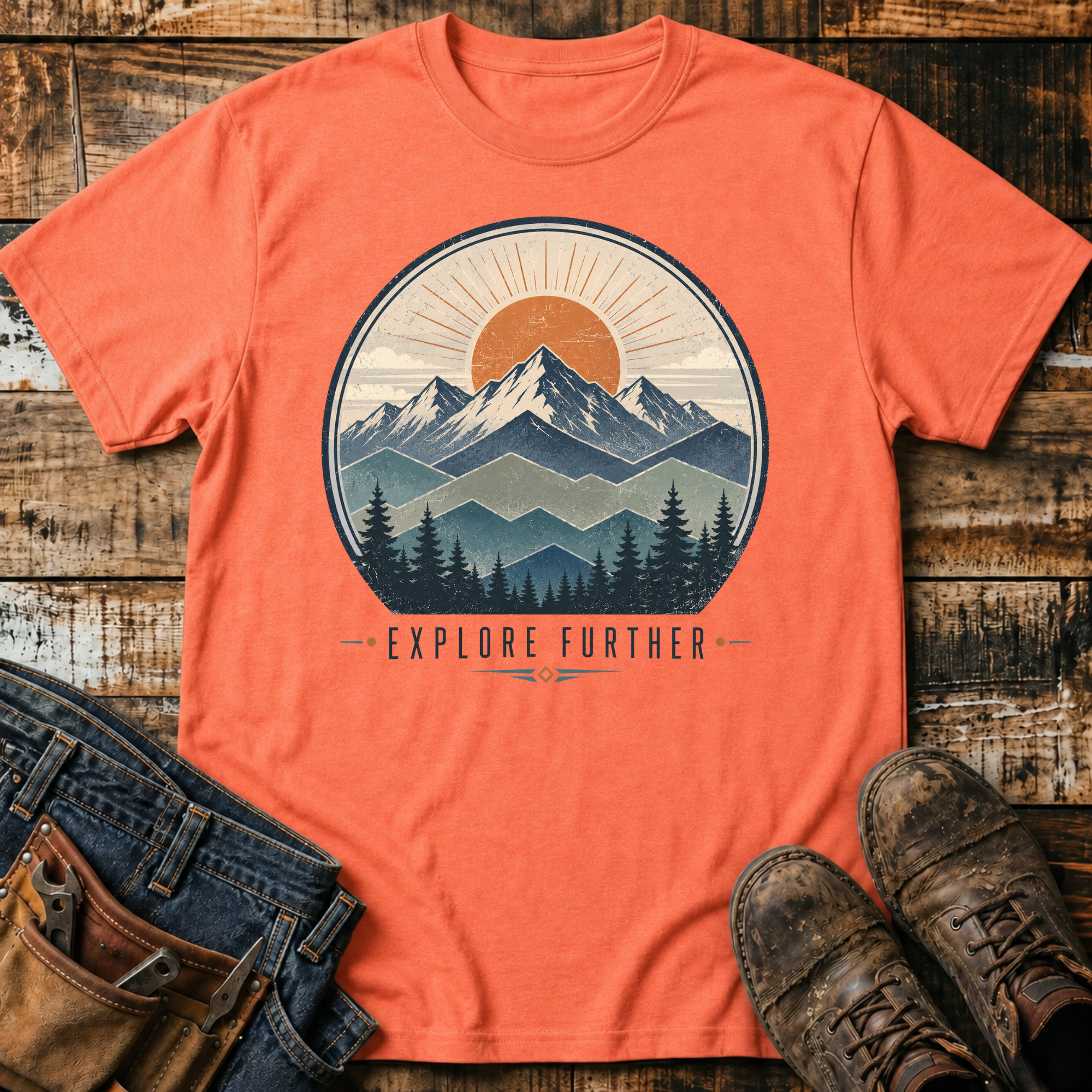 Explore Further Mountain T-Shirt