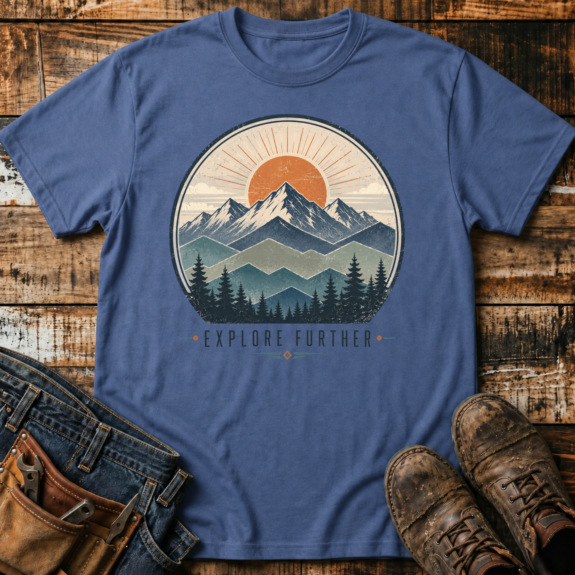 Explore Further Mountain T-Shirt