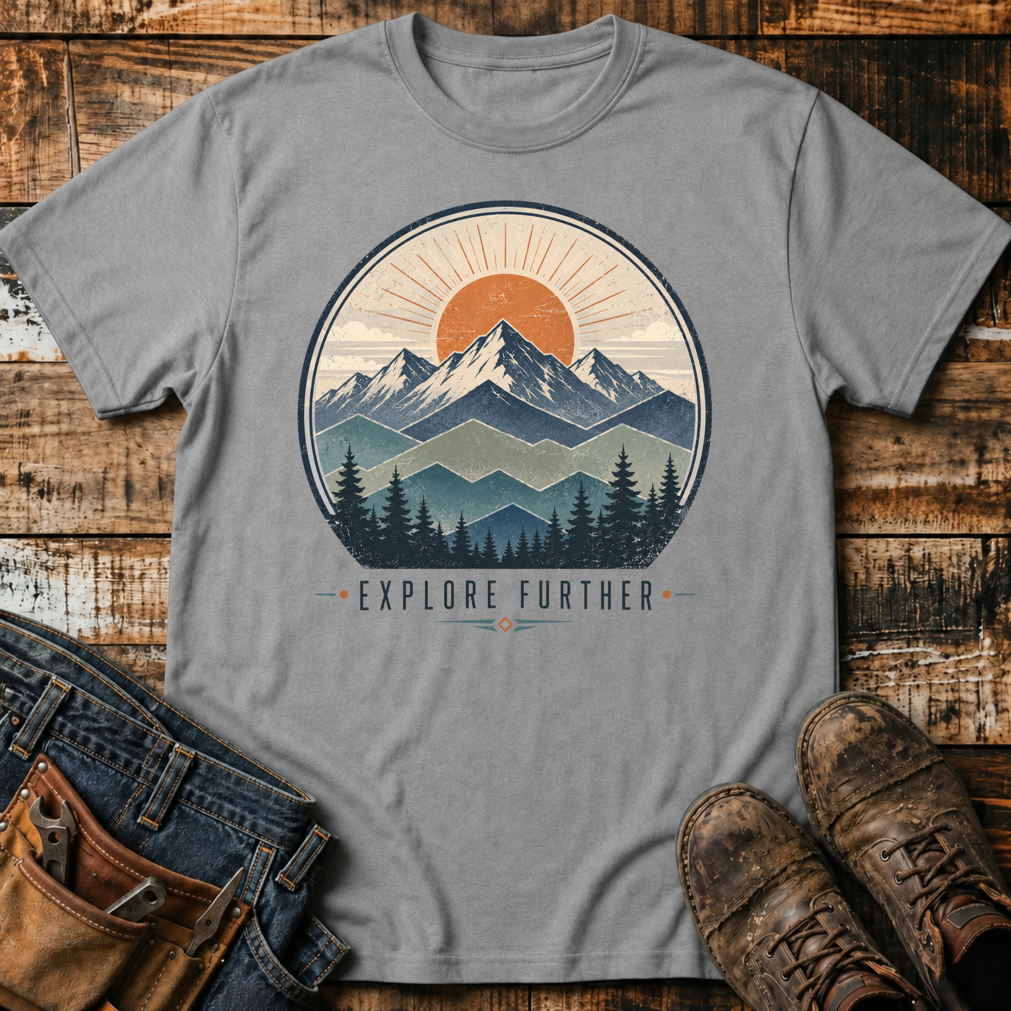 Explore Further Mountain T-Shirt