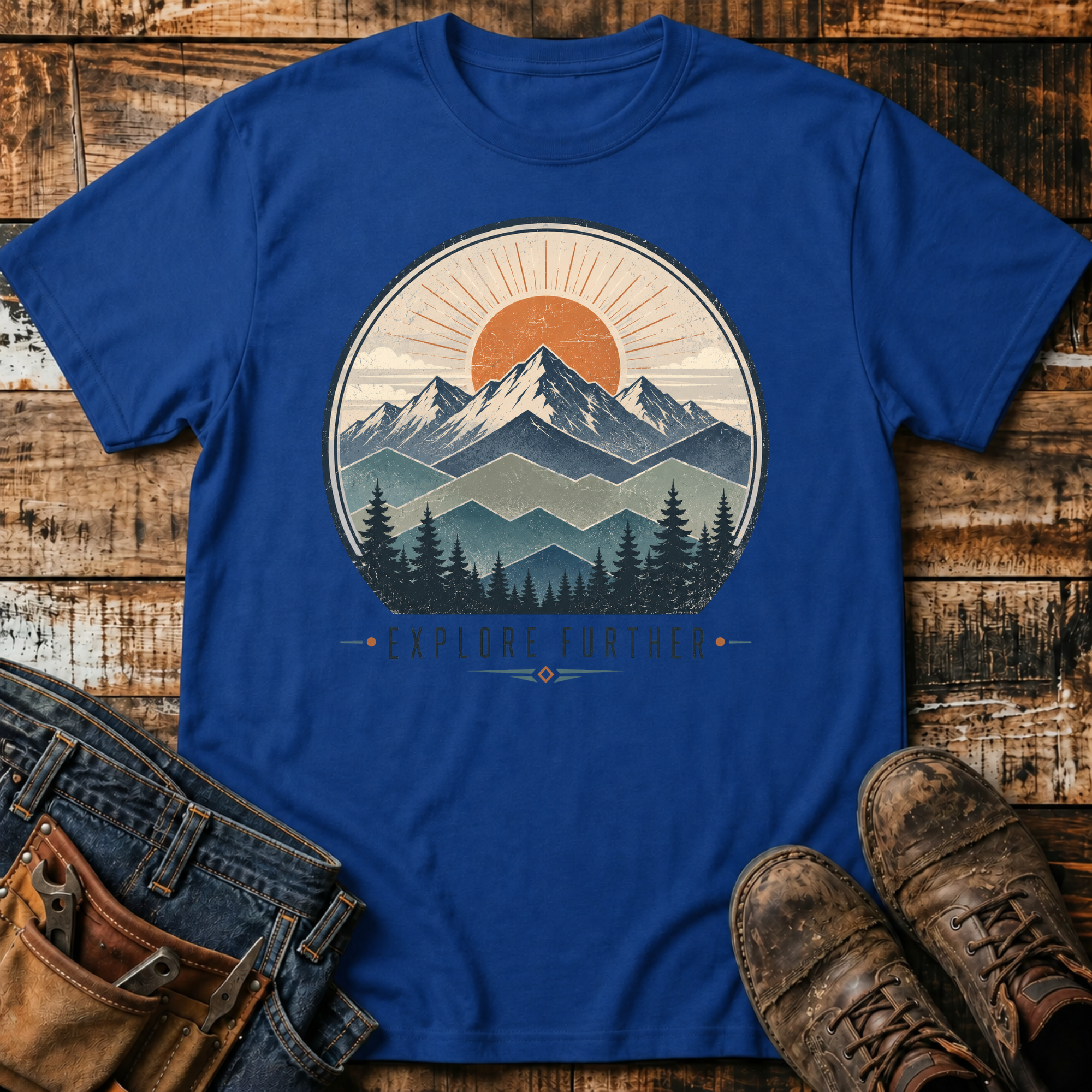 Explore Further Mountain T-Shirt