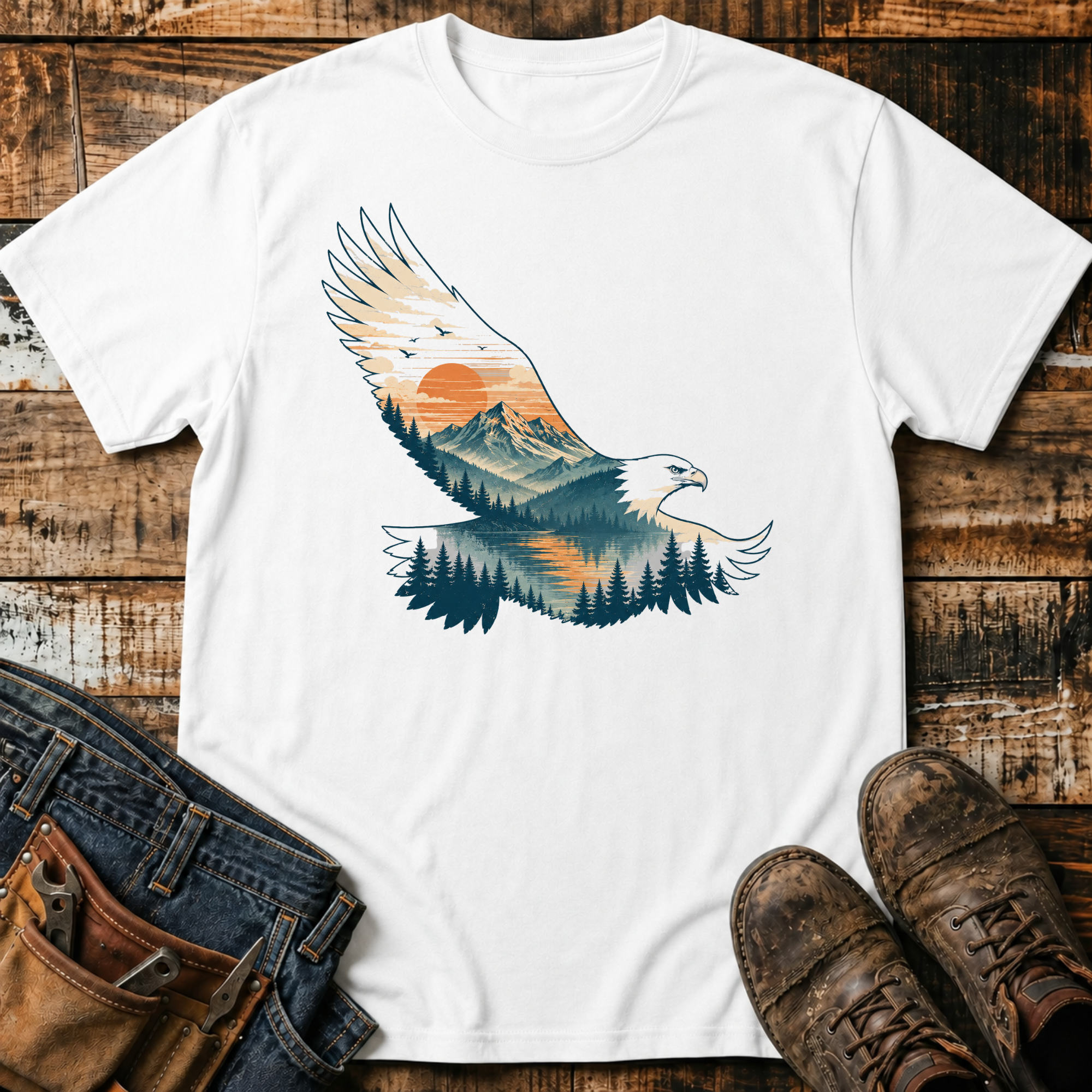 Eagle Mountain Sunset T-Shirt
