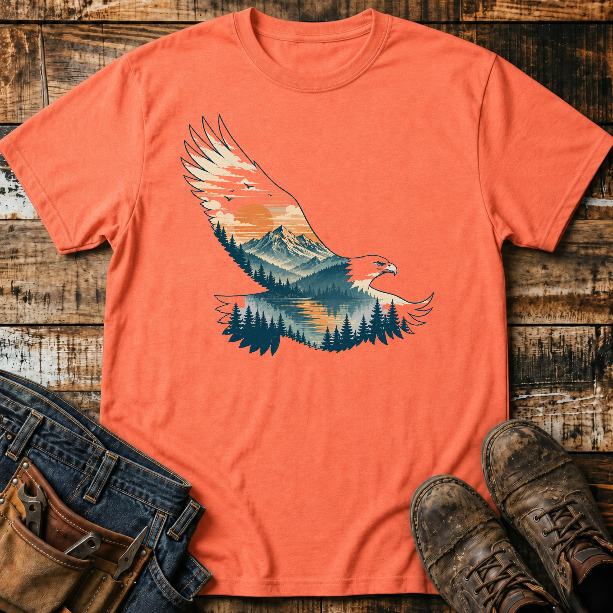 Eagle Mountain Sunset T-Shirt