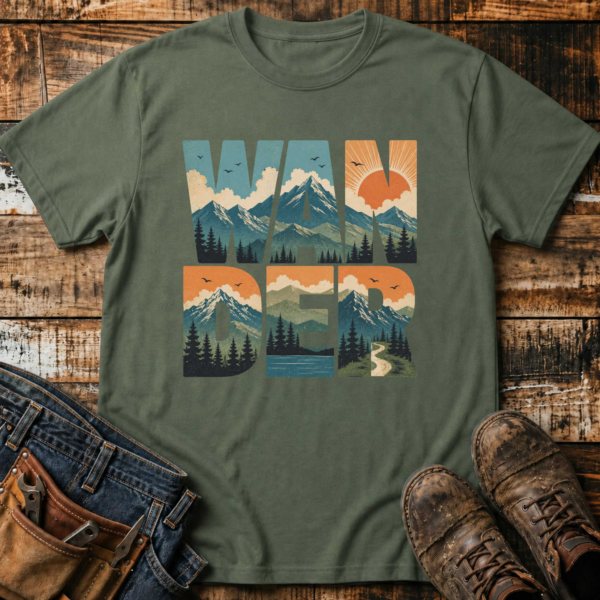 WANDER Graphic T-Shirt