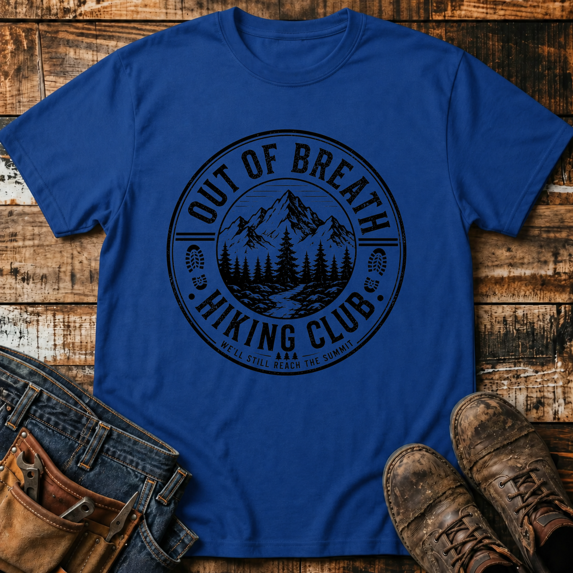 Out of Breath Hiking Club T-Shirt