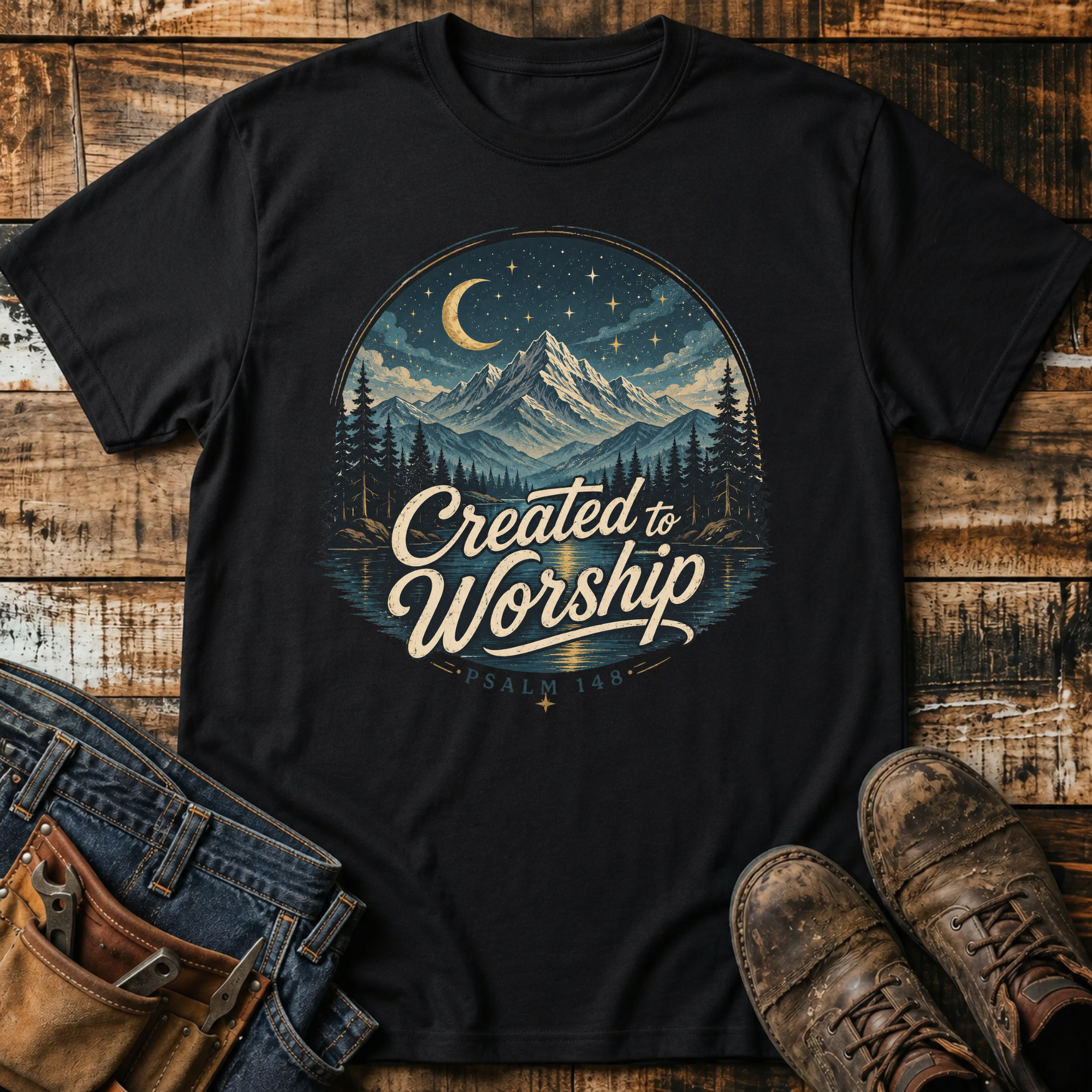 Created to Worship T-Shirt
