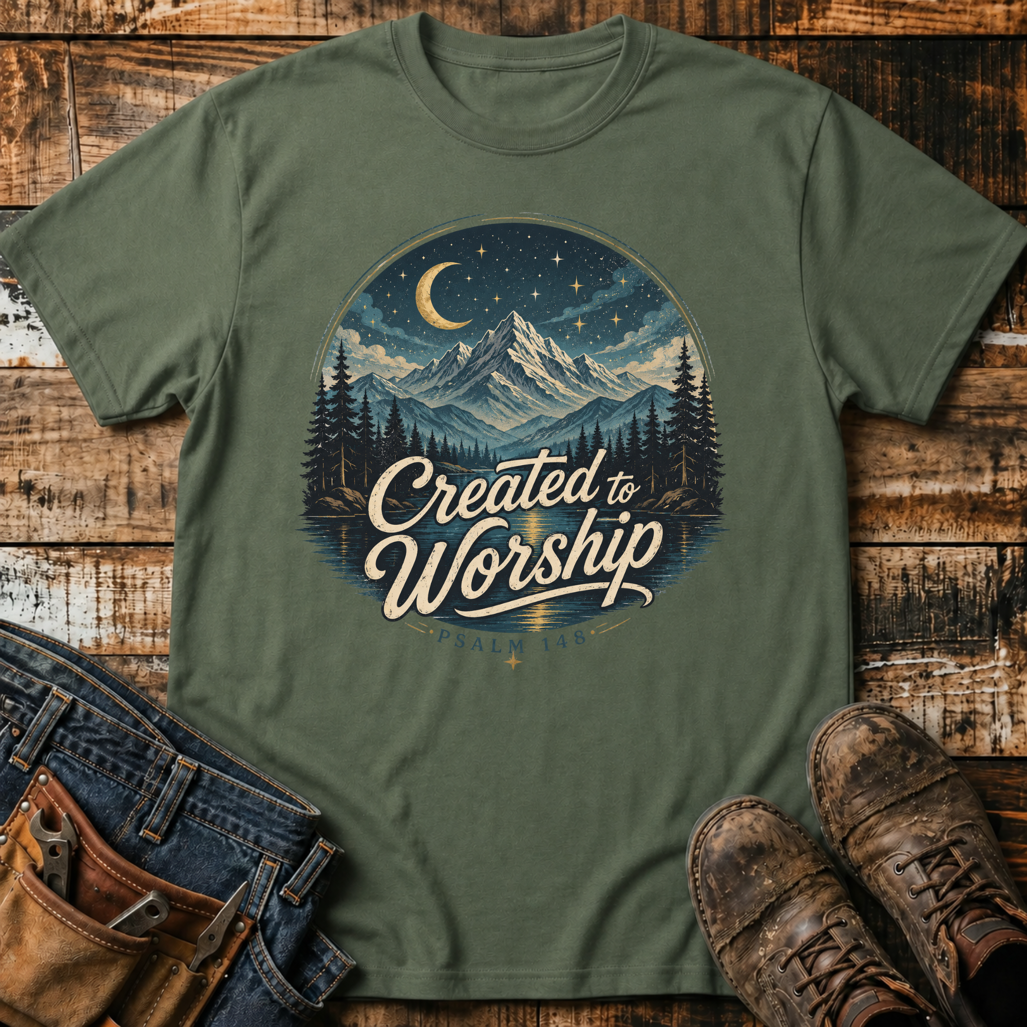 Created to Worship T-Shirt