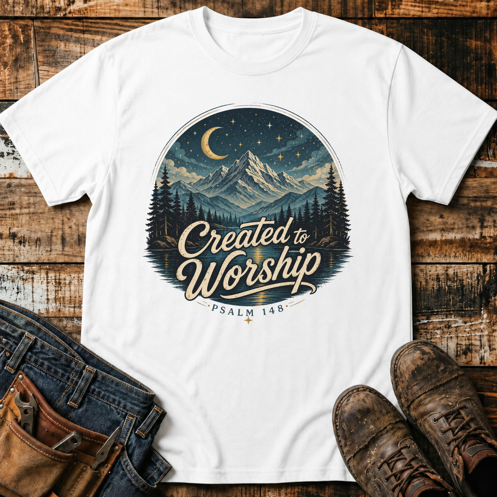 Created to Worship T-Shirt