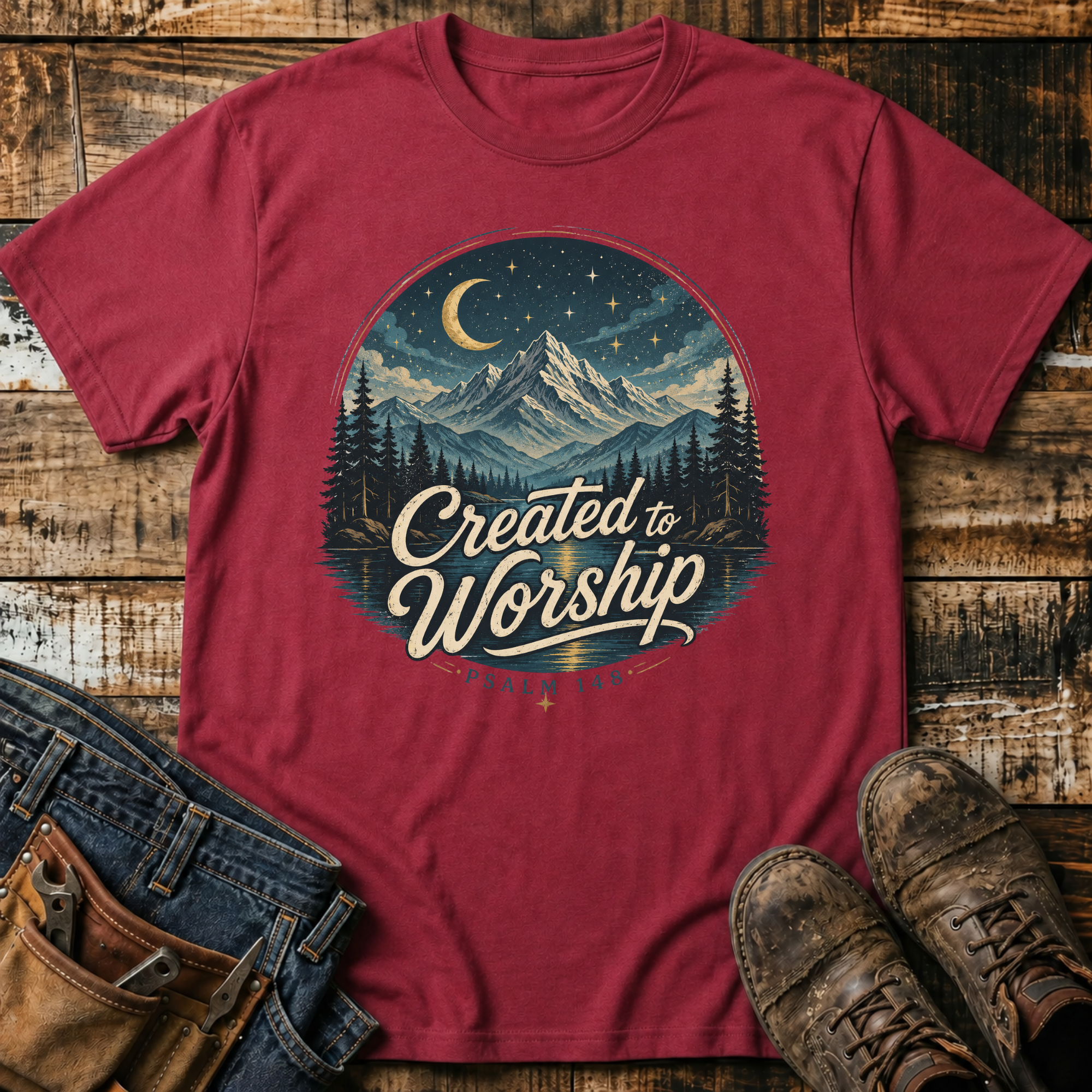 Created to Worship T-Shirt