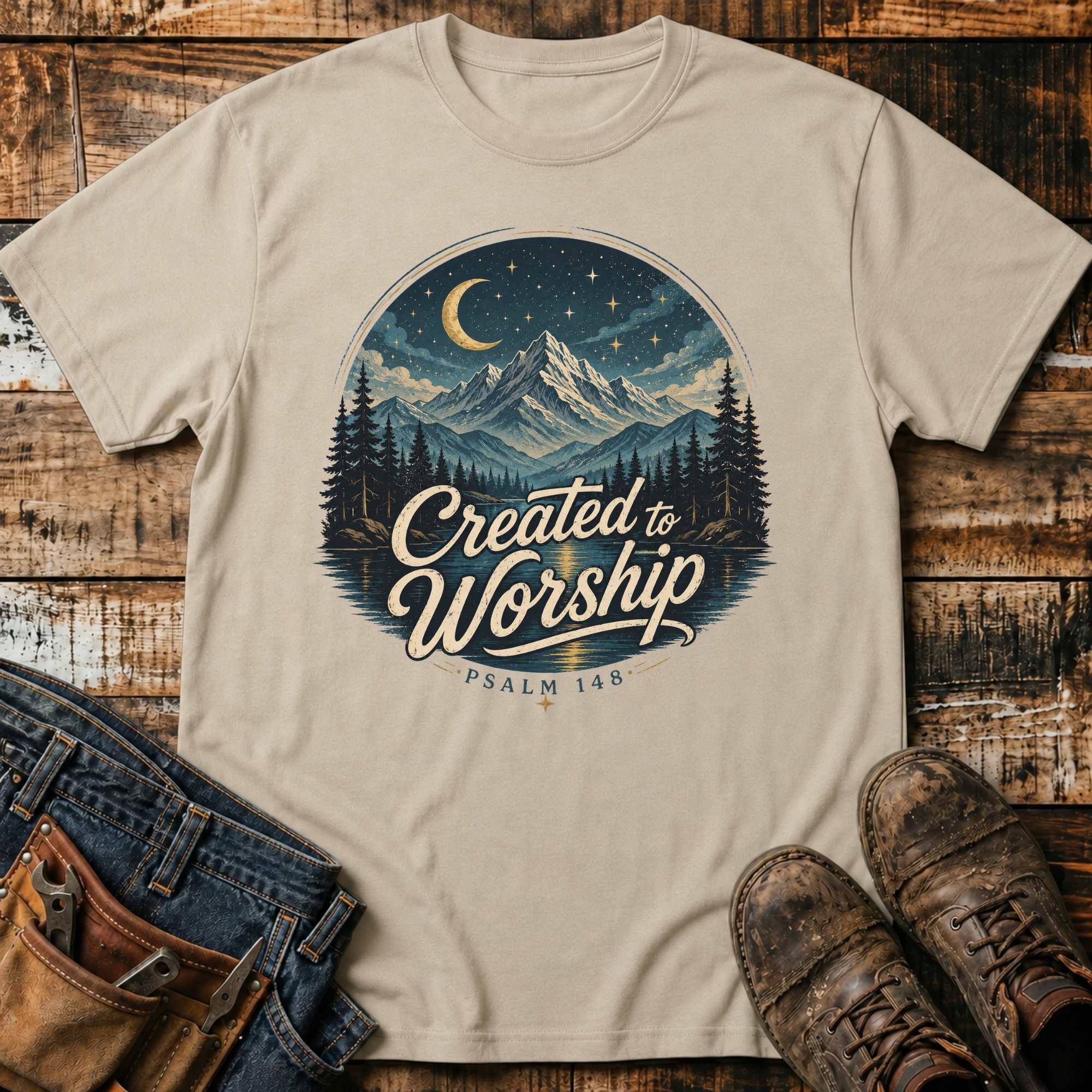 Created to Worship T-Shirt