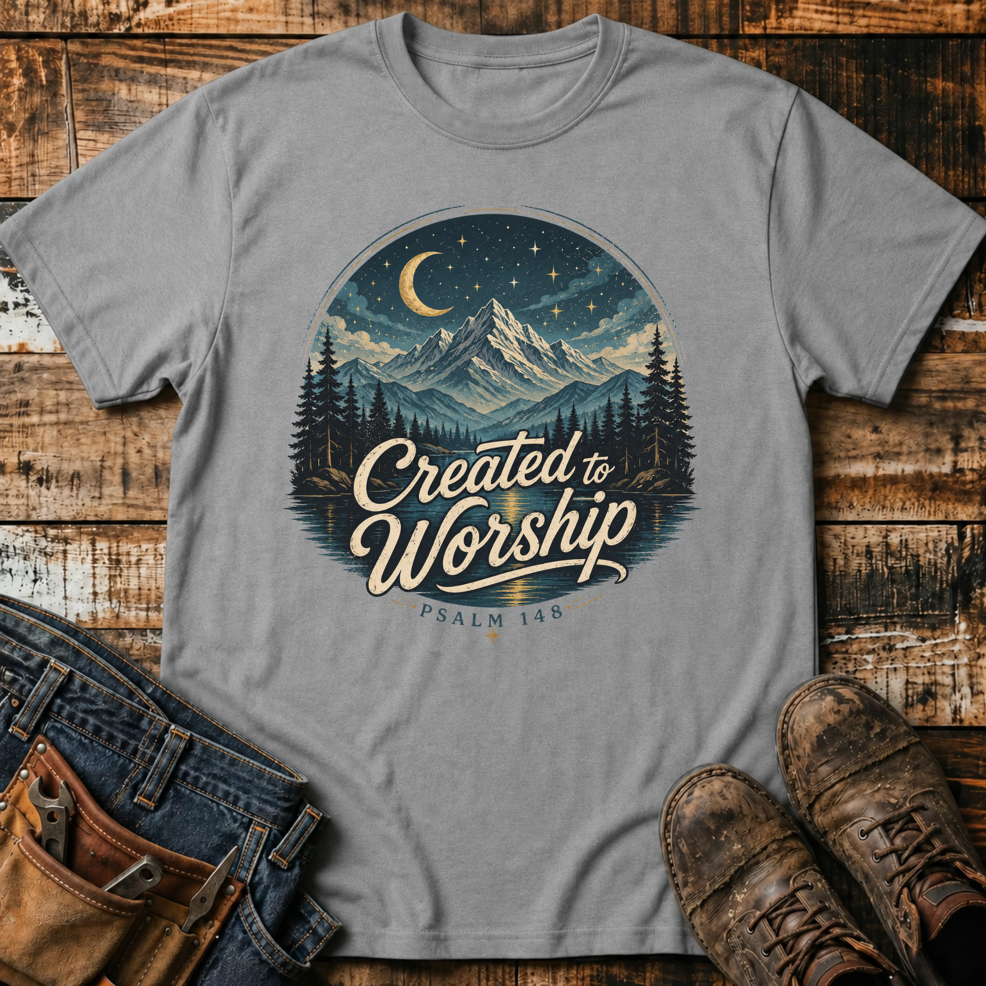 Created to Worship T-Shirt