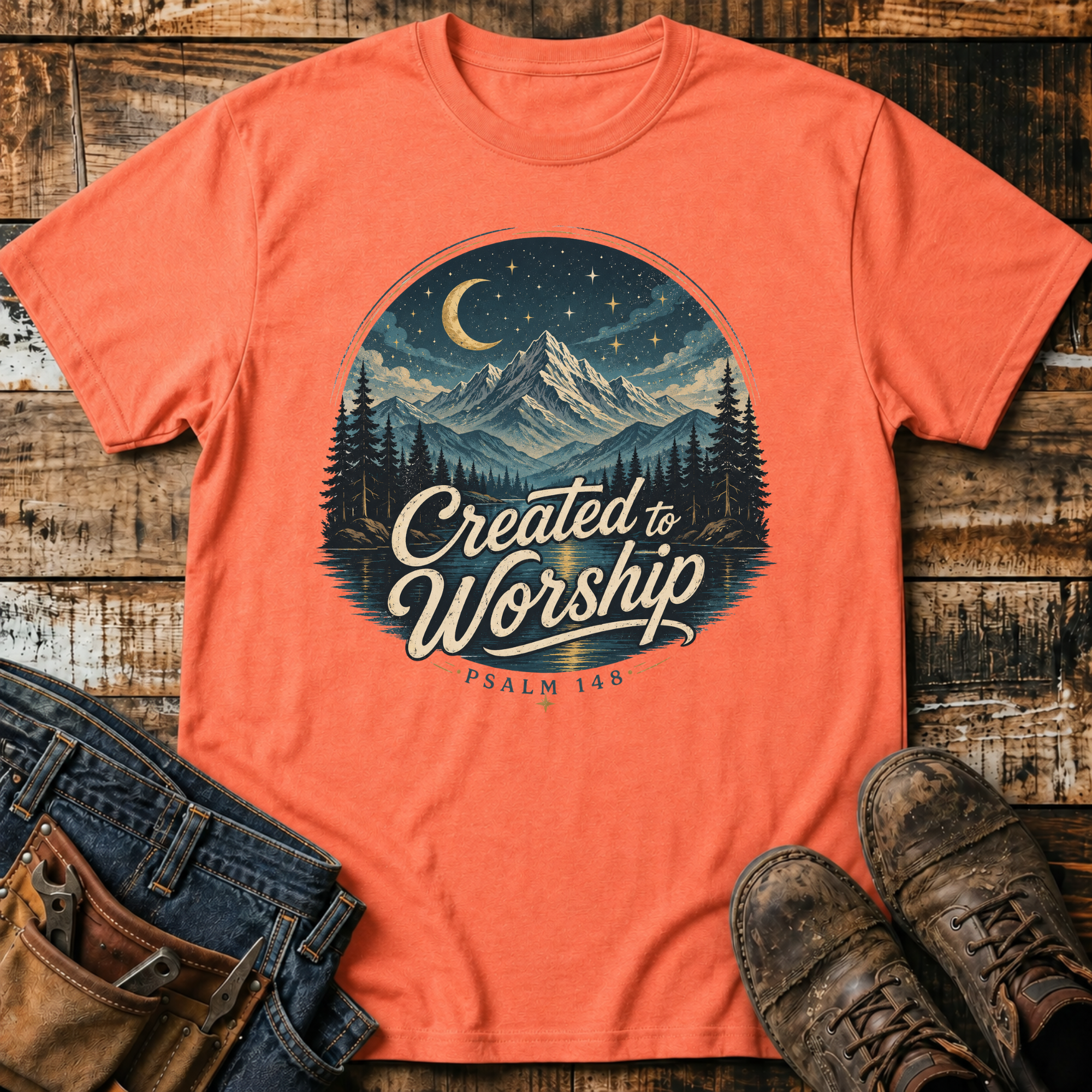 Created to Worship T-Shirt