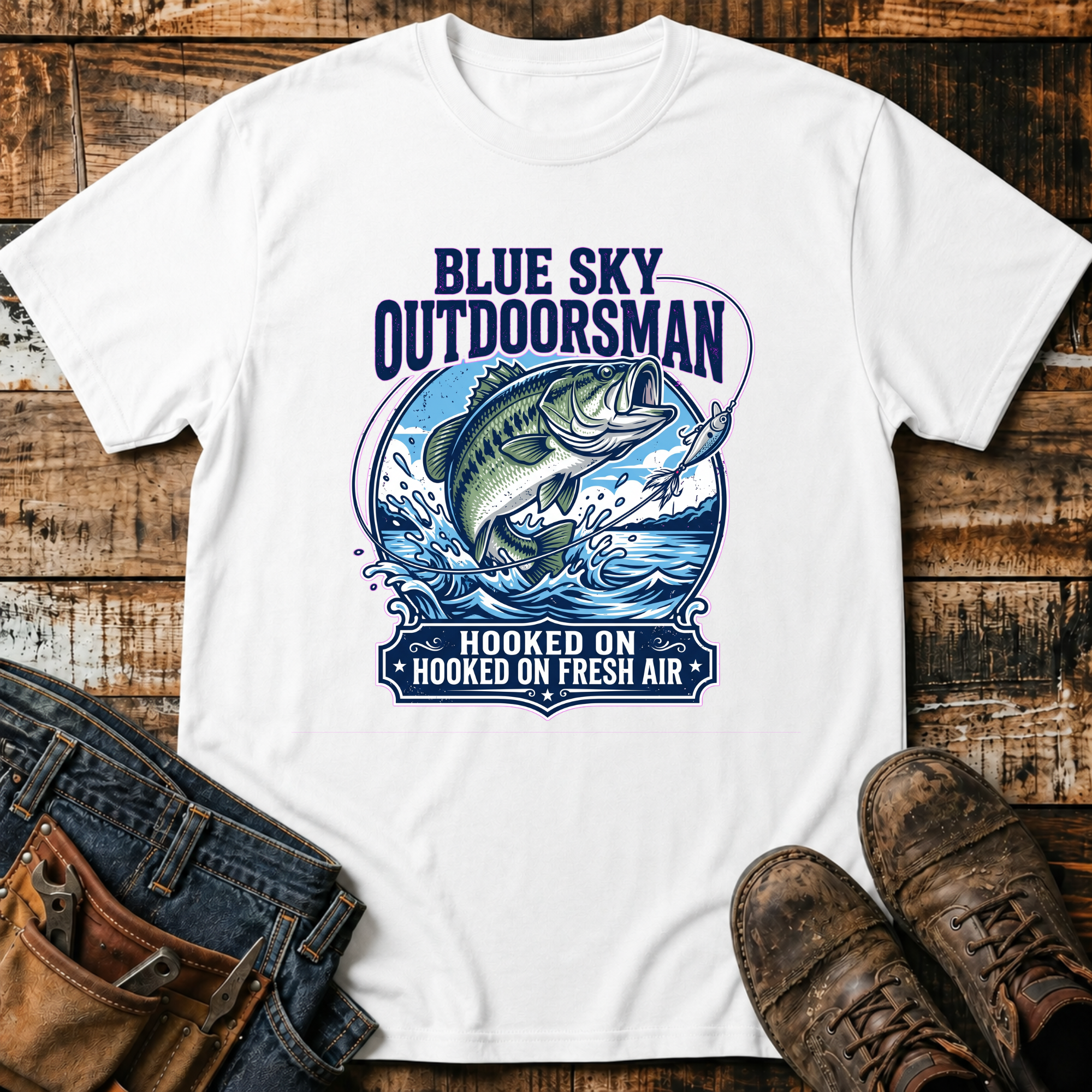 Hooked on Fresh Air T-Shirt
