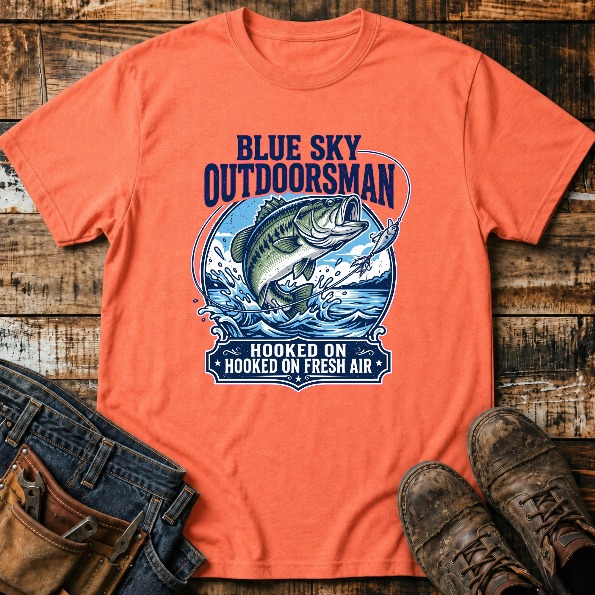 Hooked on Fresh Air T-Shirt