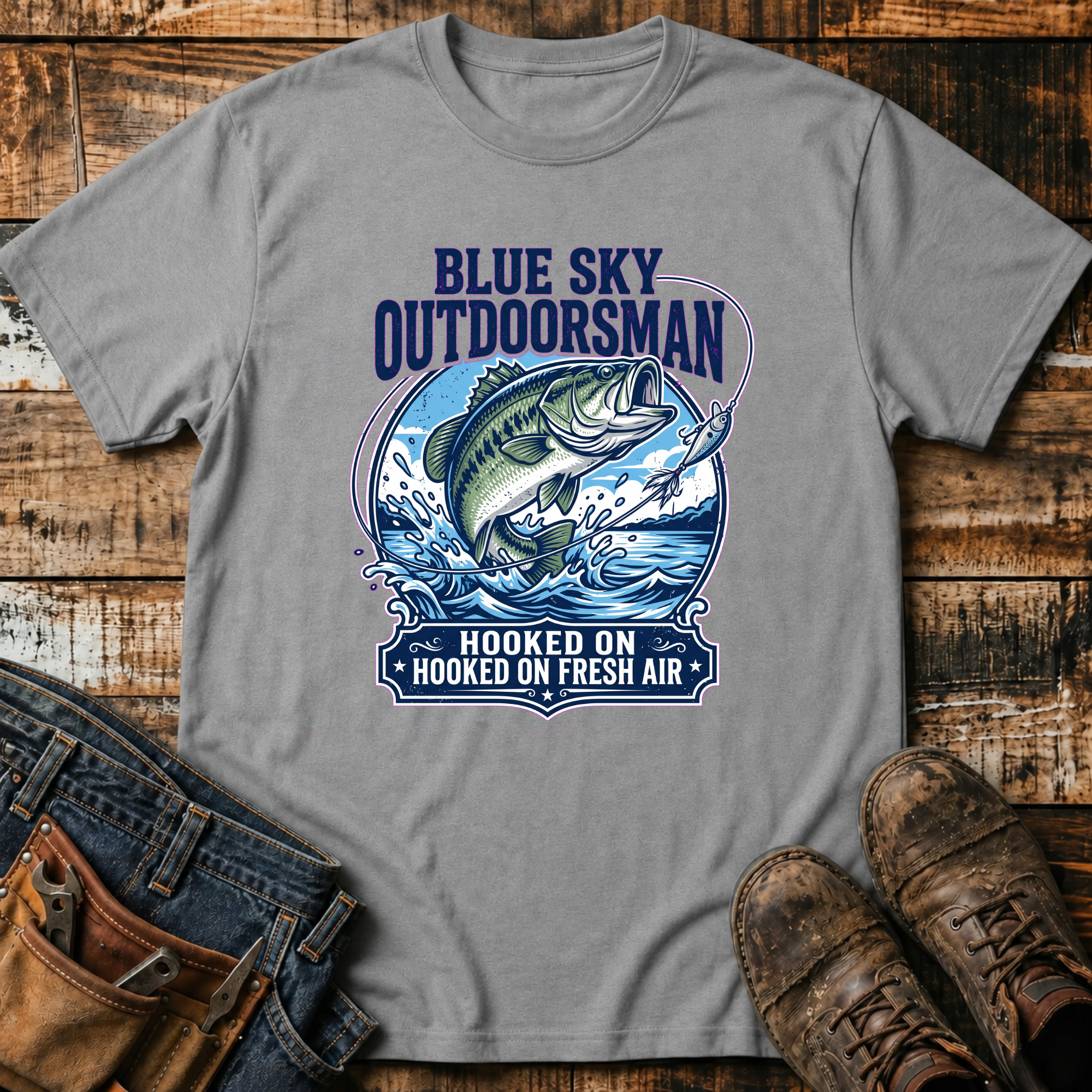Hooked on Fresh Air T-Shirt