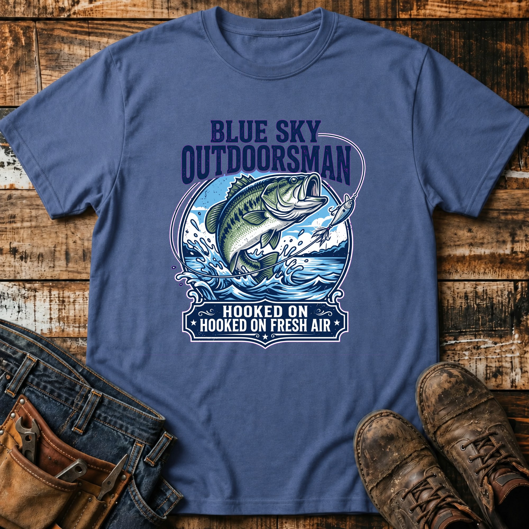 Hooked on Fresh Air T-Shirt