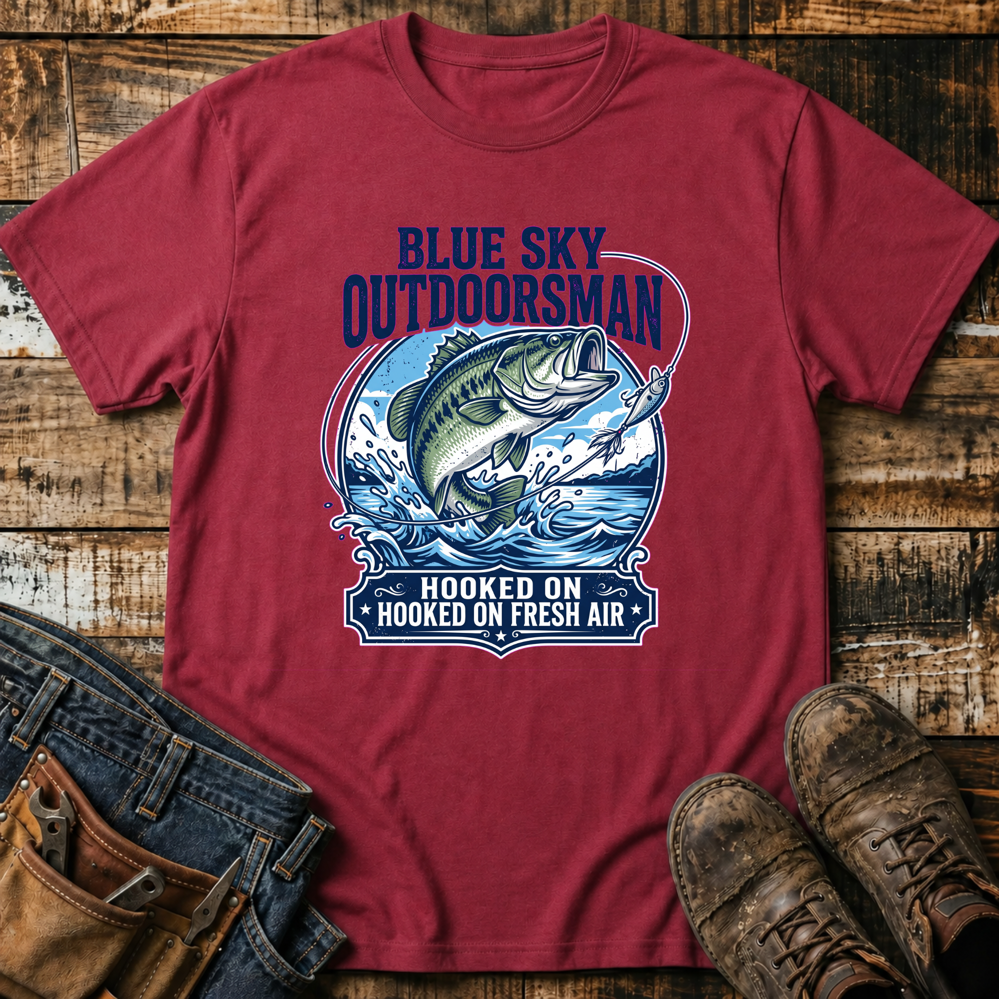 Hooked on Fresh Air T-Shirt