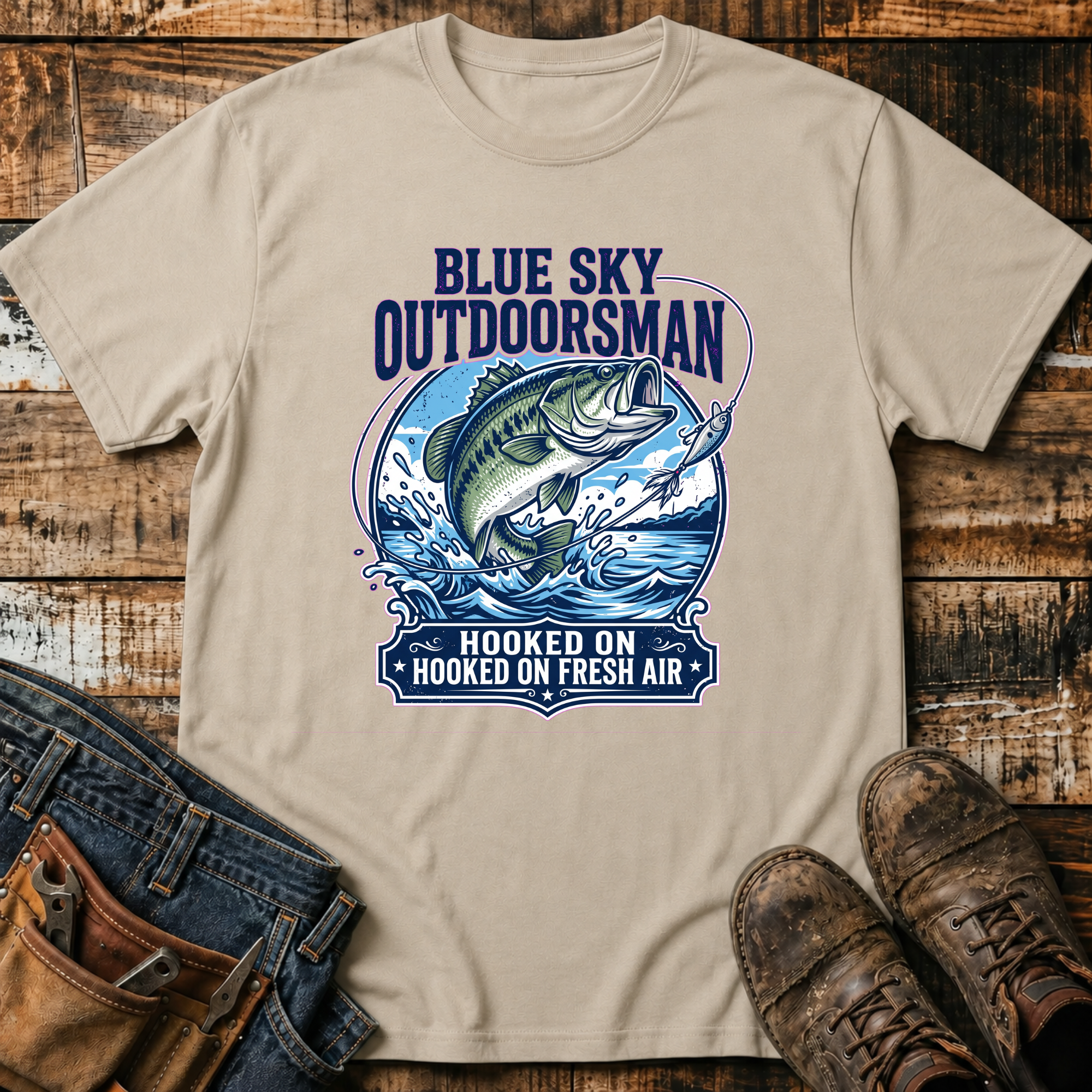 Hooked on Fresh Air T-Shirt