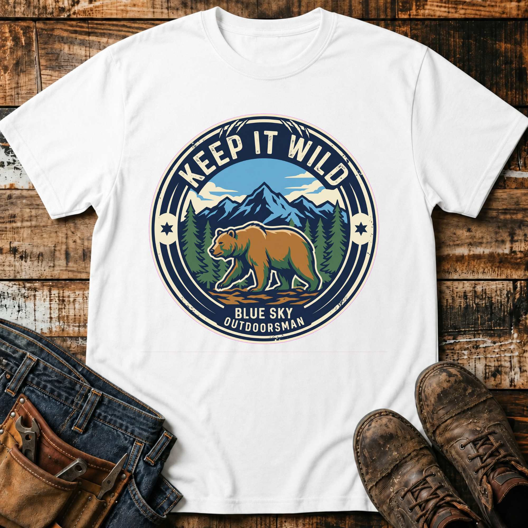Keep It Wild Bear T-Shirt