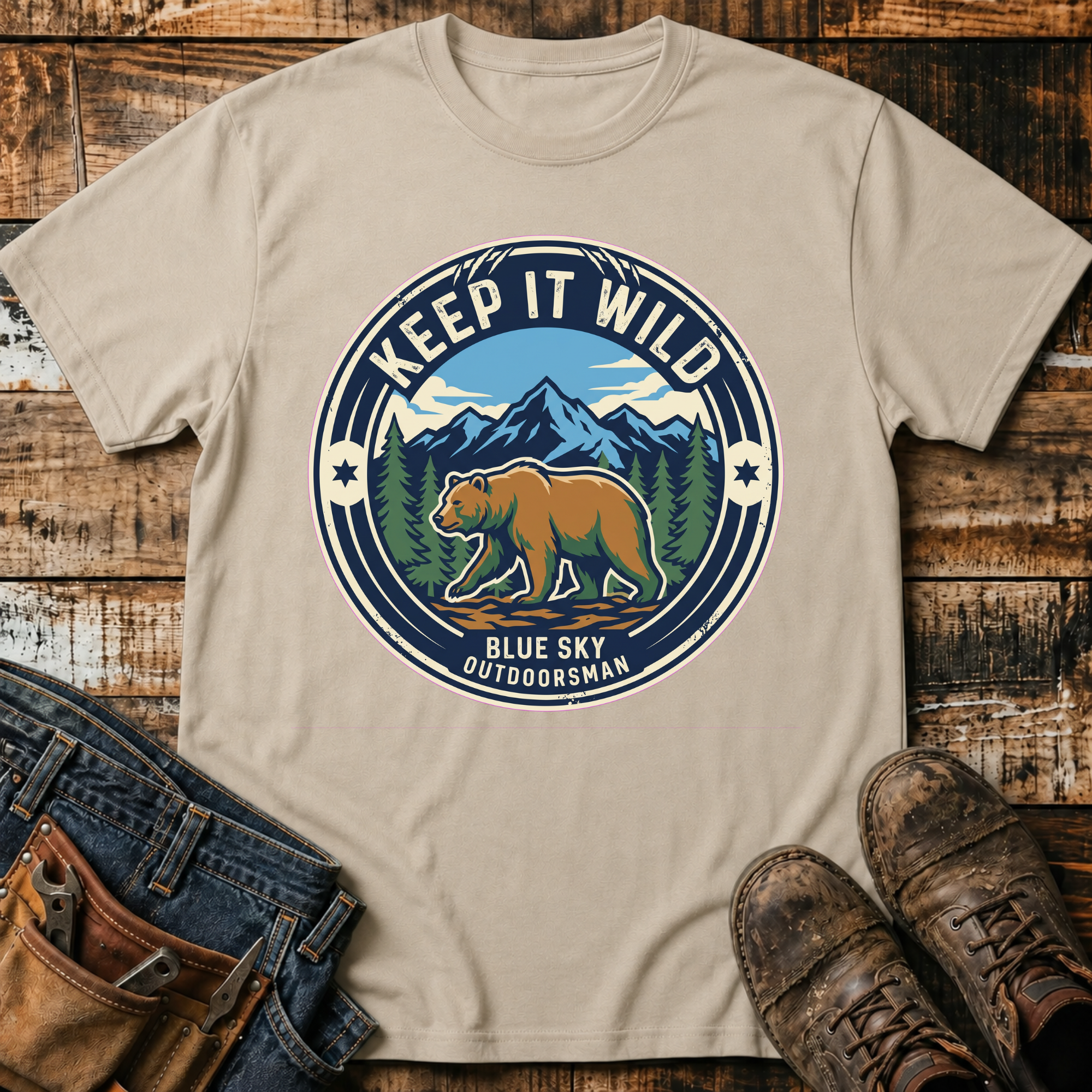 Keep It Wild Bear T-Shirt
