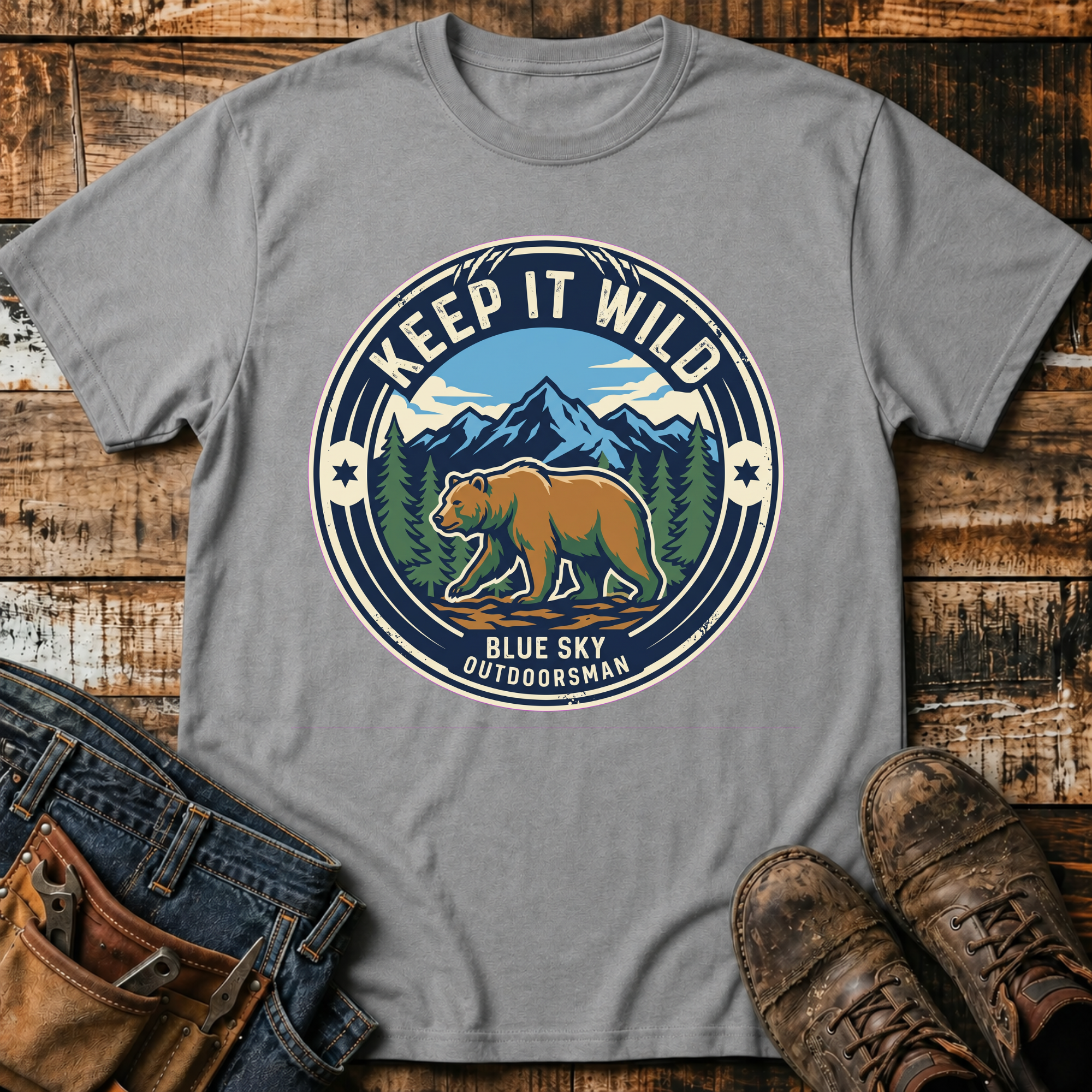 Keep It Wild Bear T-Shirt