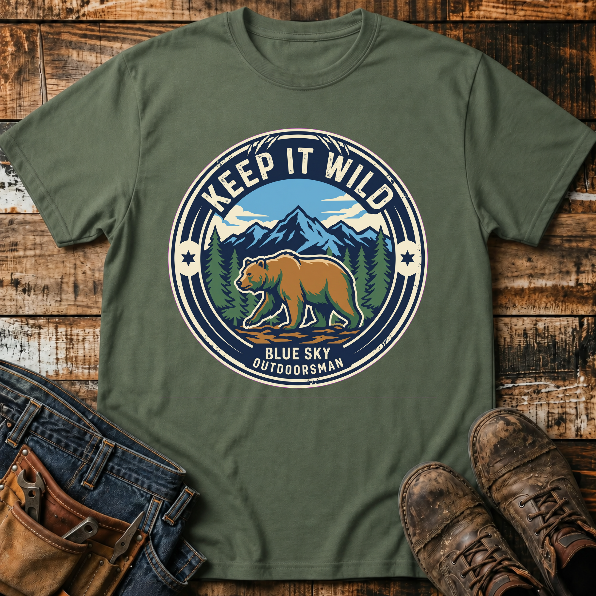 Keep It Wild Bear T-Shirt
