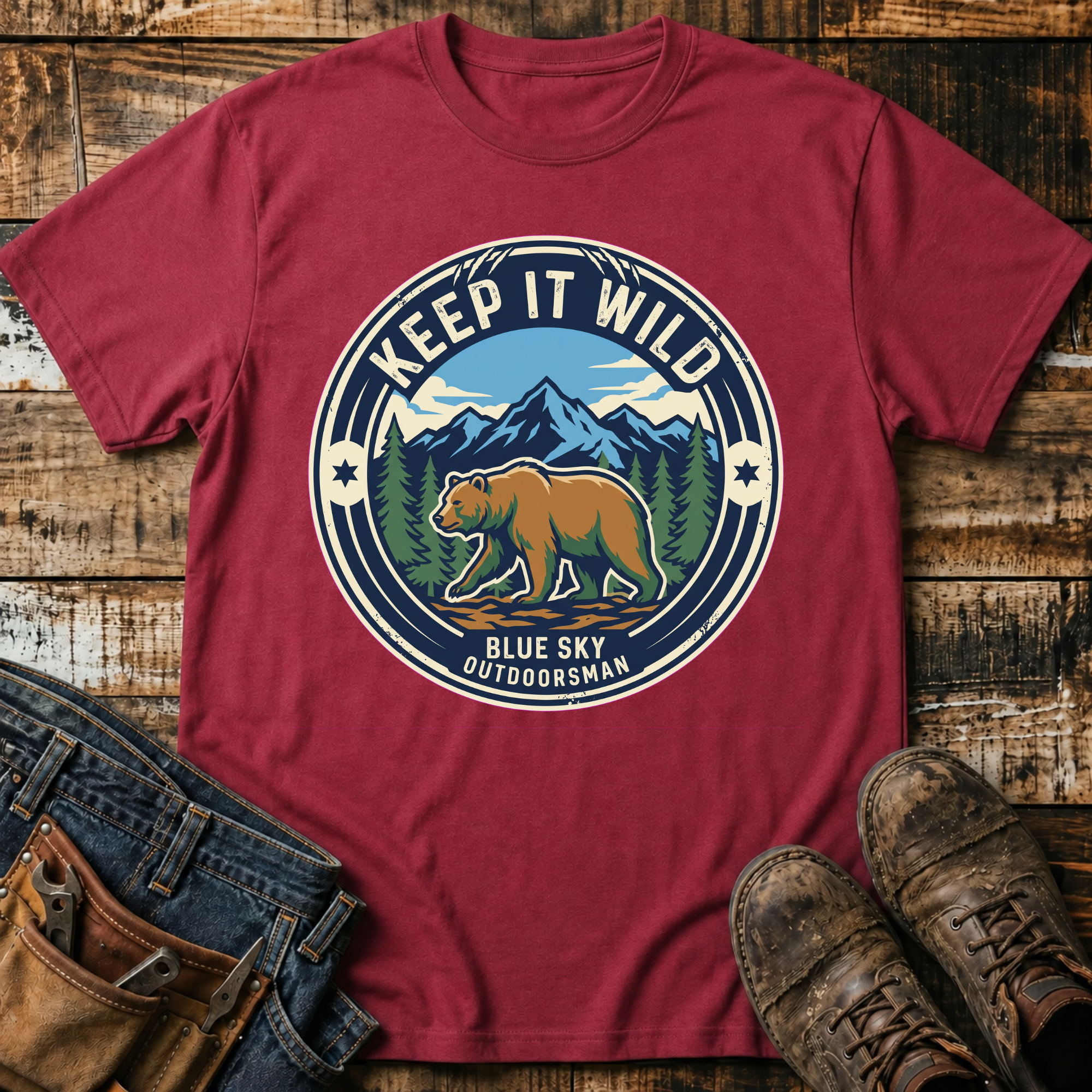 Keep It Wild Bear T-Shirt