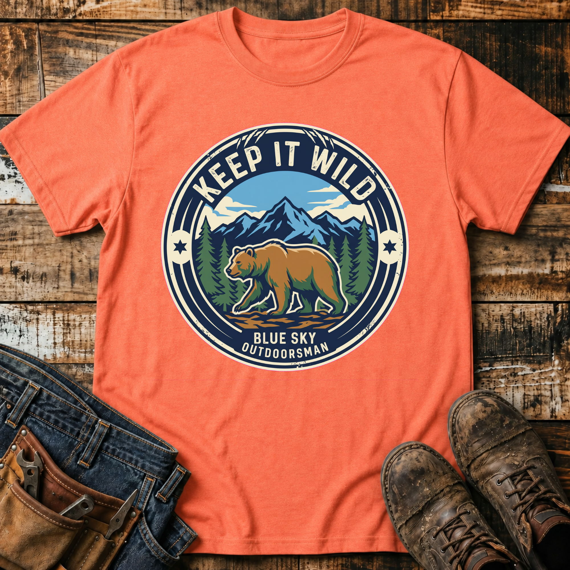 Keep It Wild Bear T-Shirt