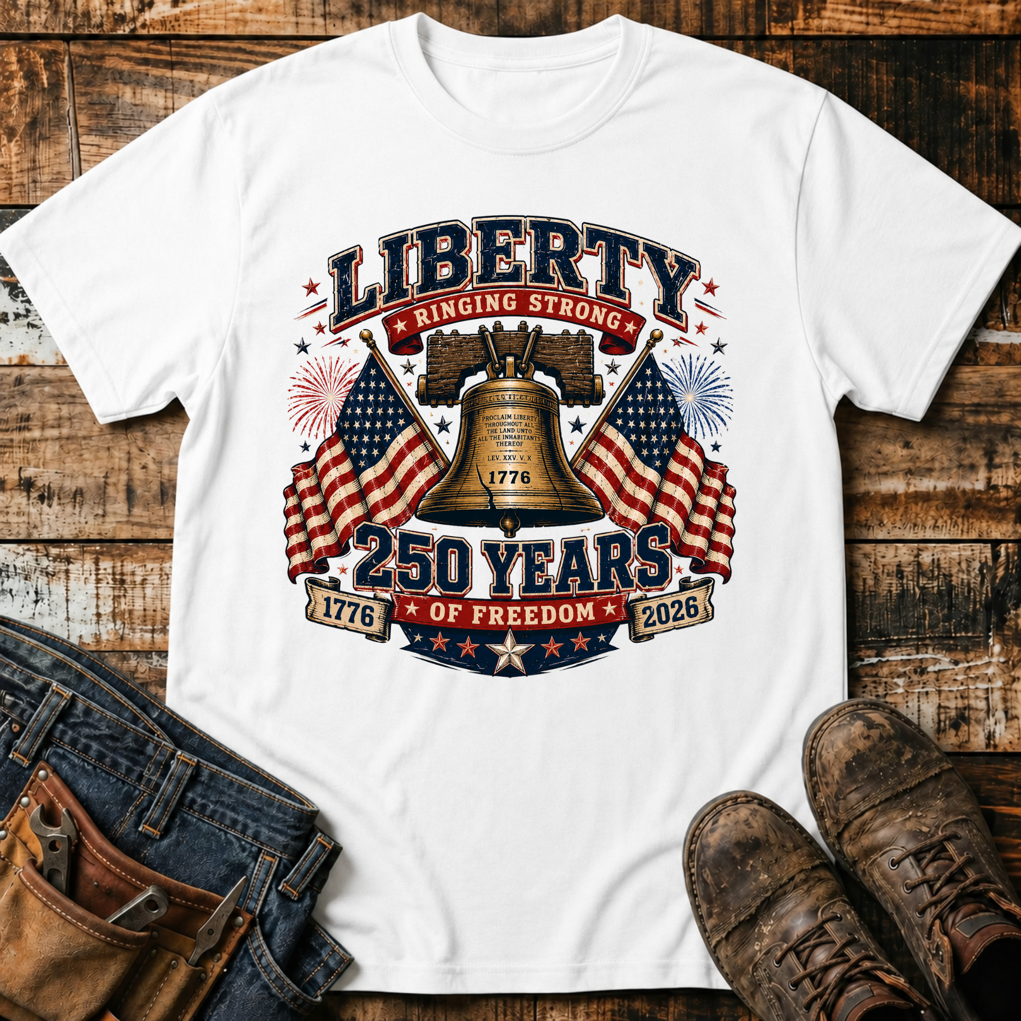 Liberty 250 Years T-Shirt