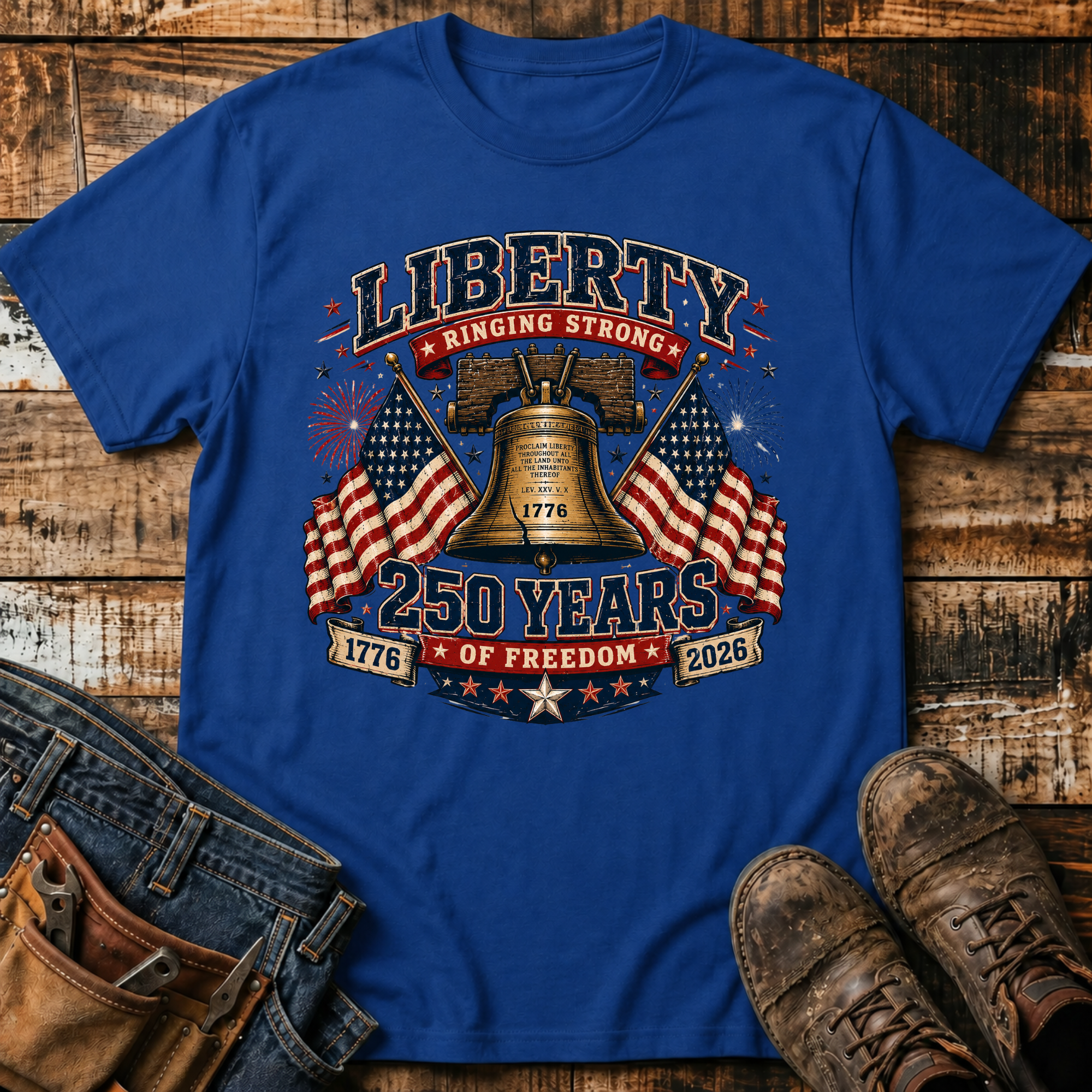 Liberty 250 Years T-Shirt
