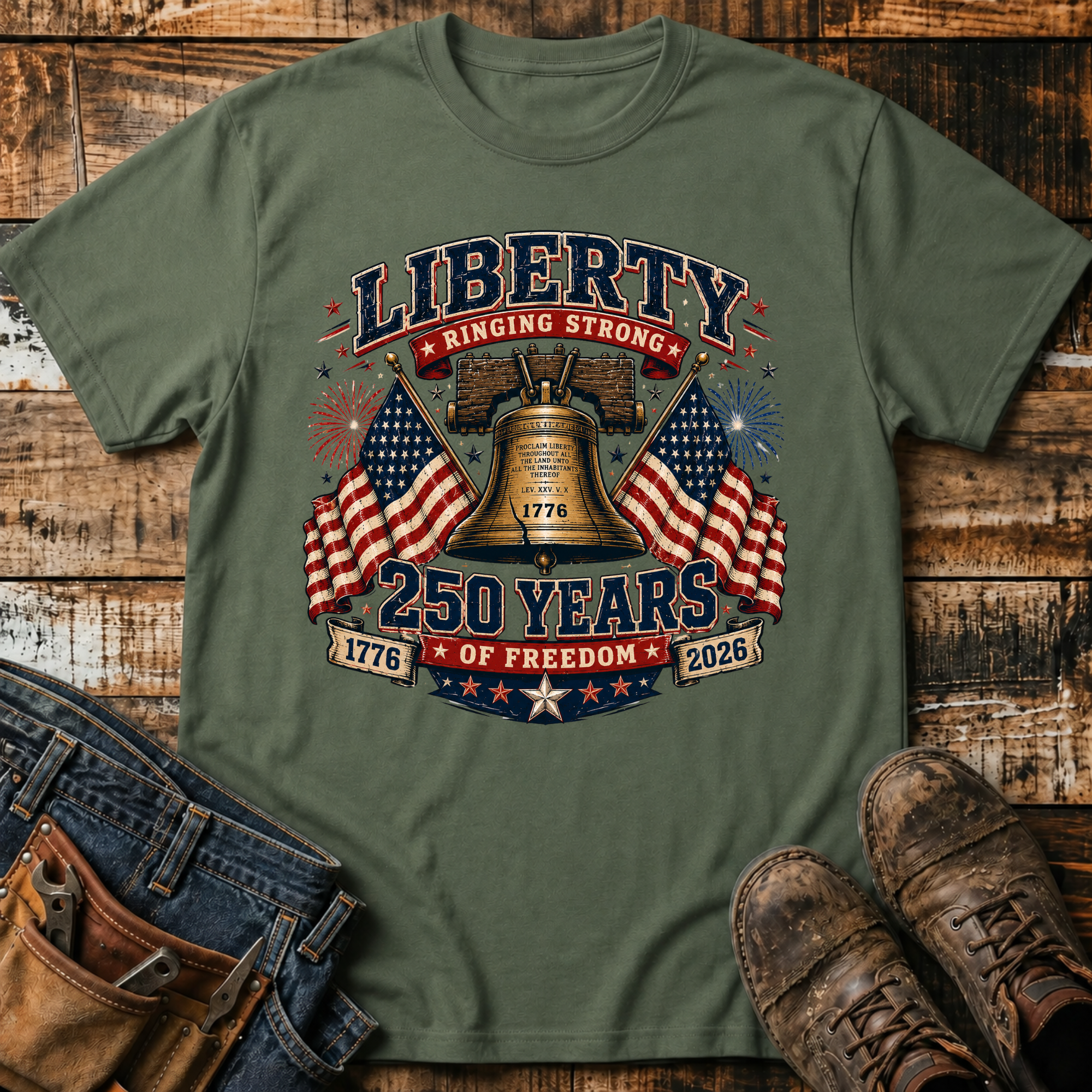 Liberty 250 Years T-Shirt