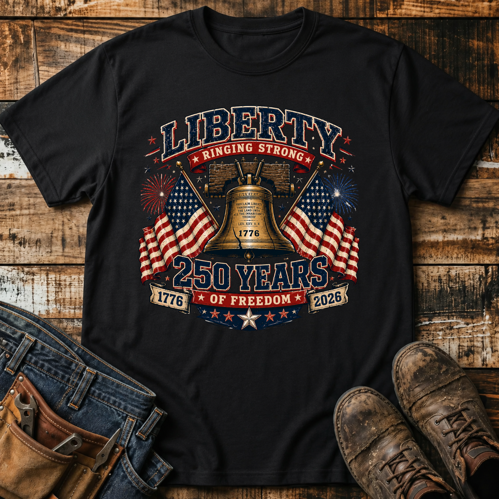 Liberty 250 Years T-Shirt