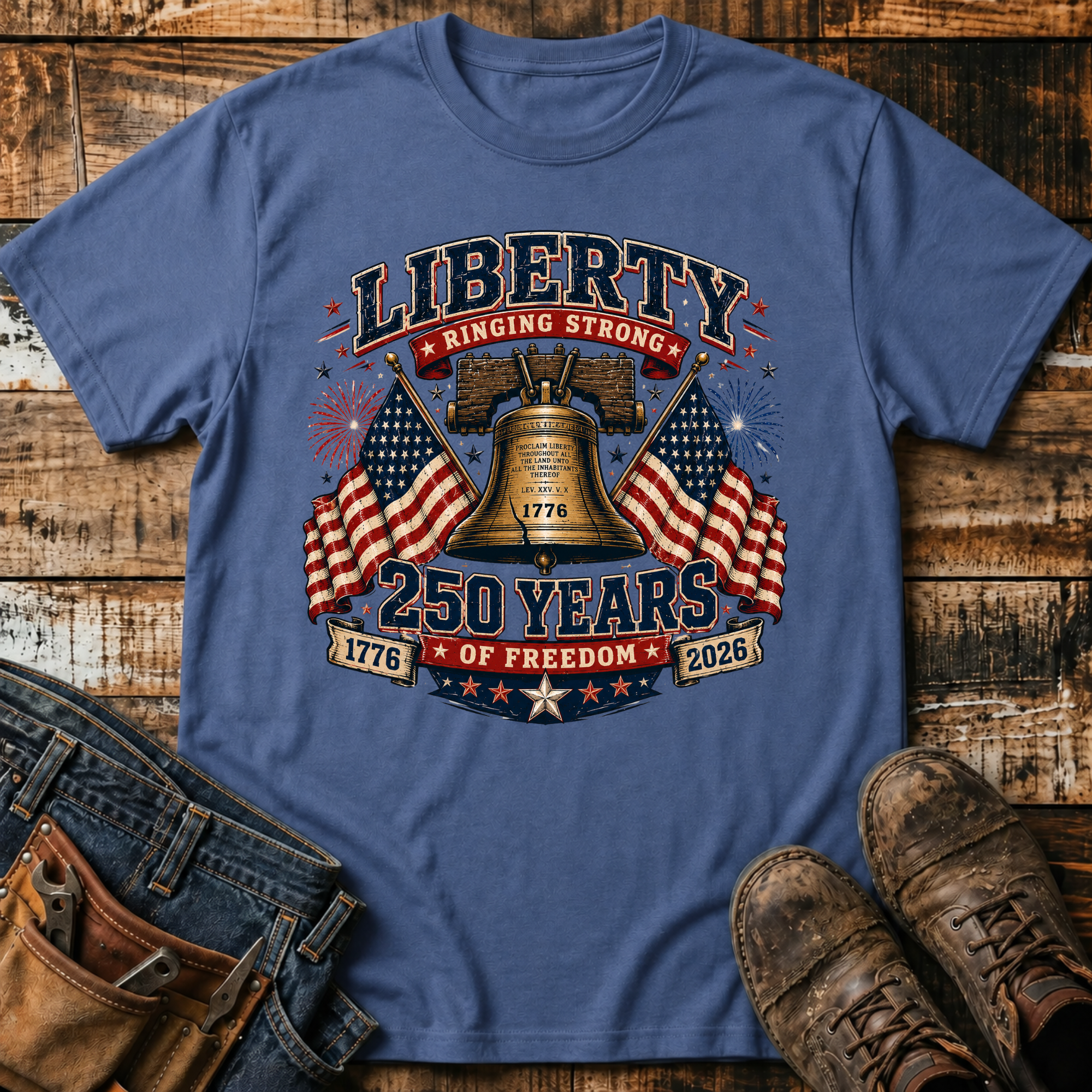 Liberty 250 Years T-Shirt