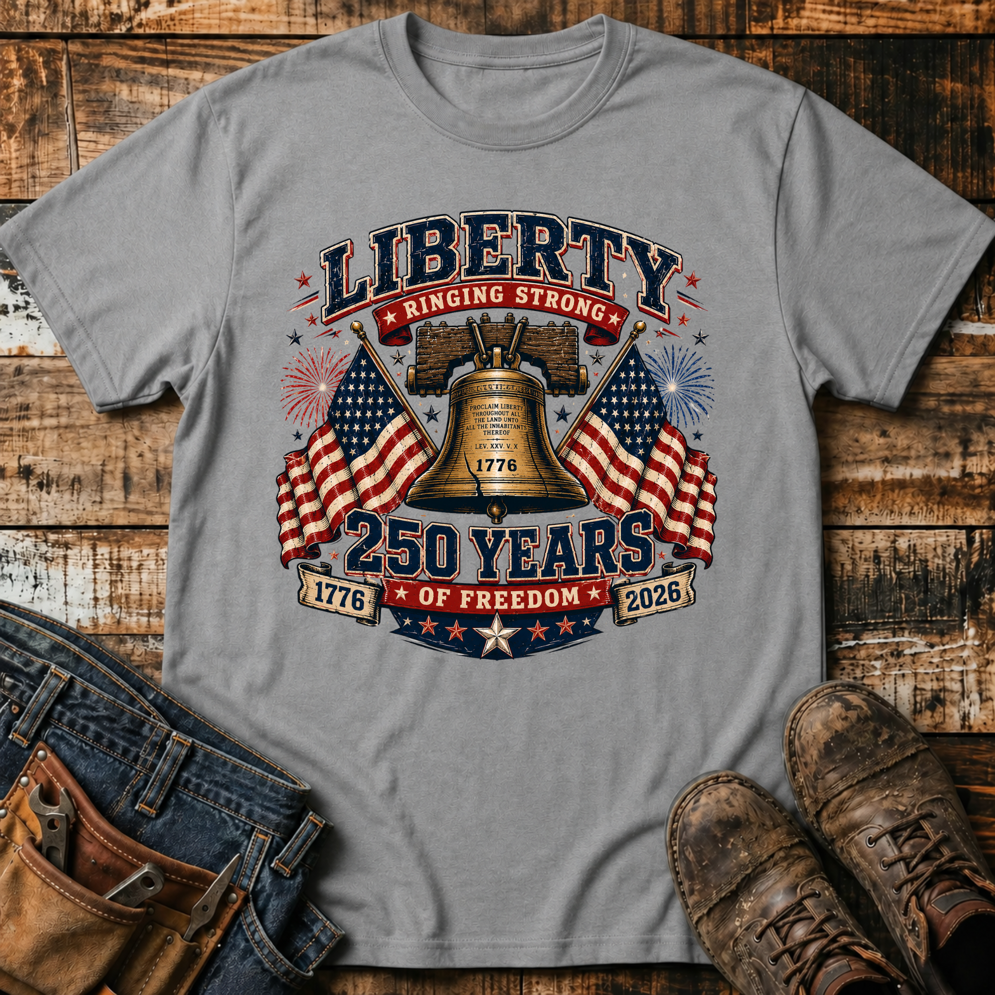 Liberty 250 Years T-Shirt