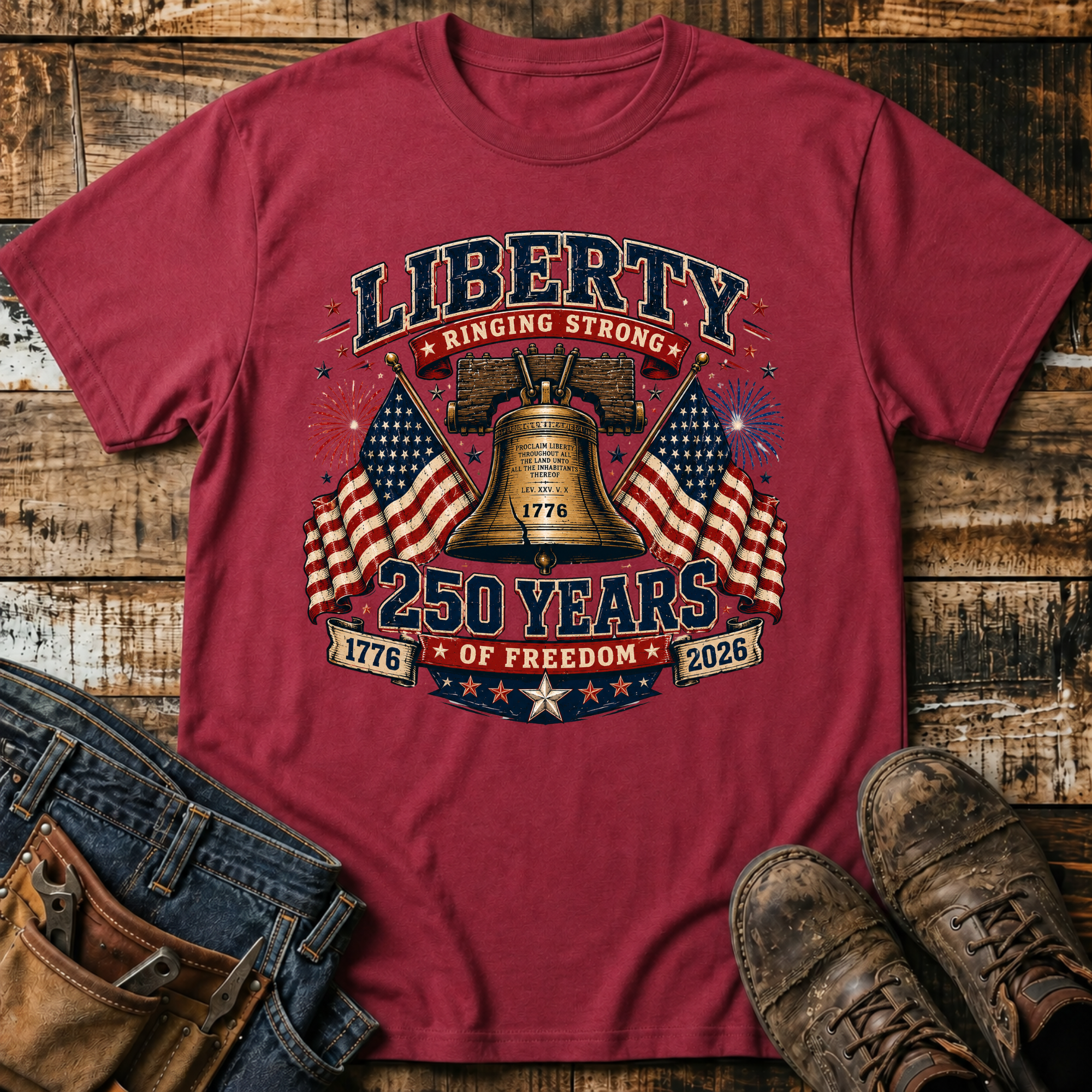 Liberty 250 Years T-Shirt