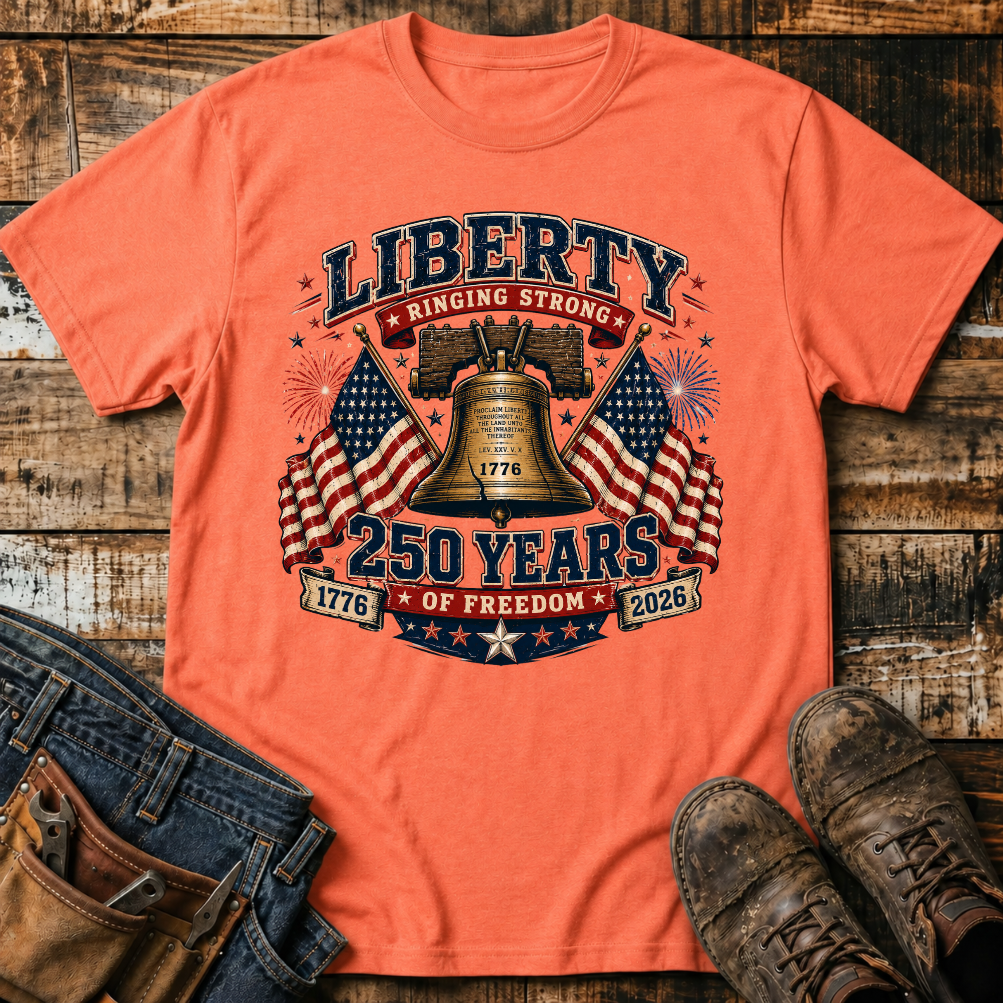 Liberty 250 Years T-Shirt