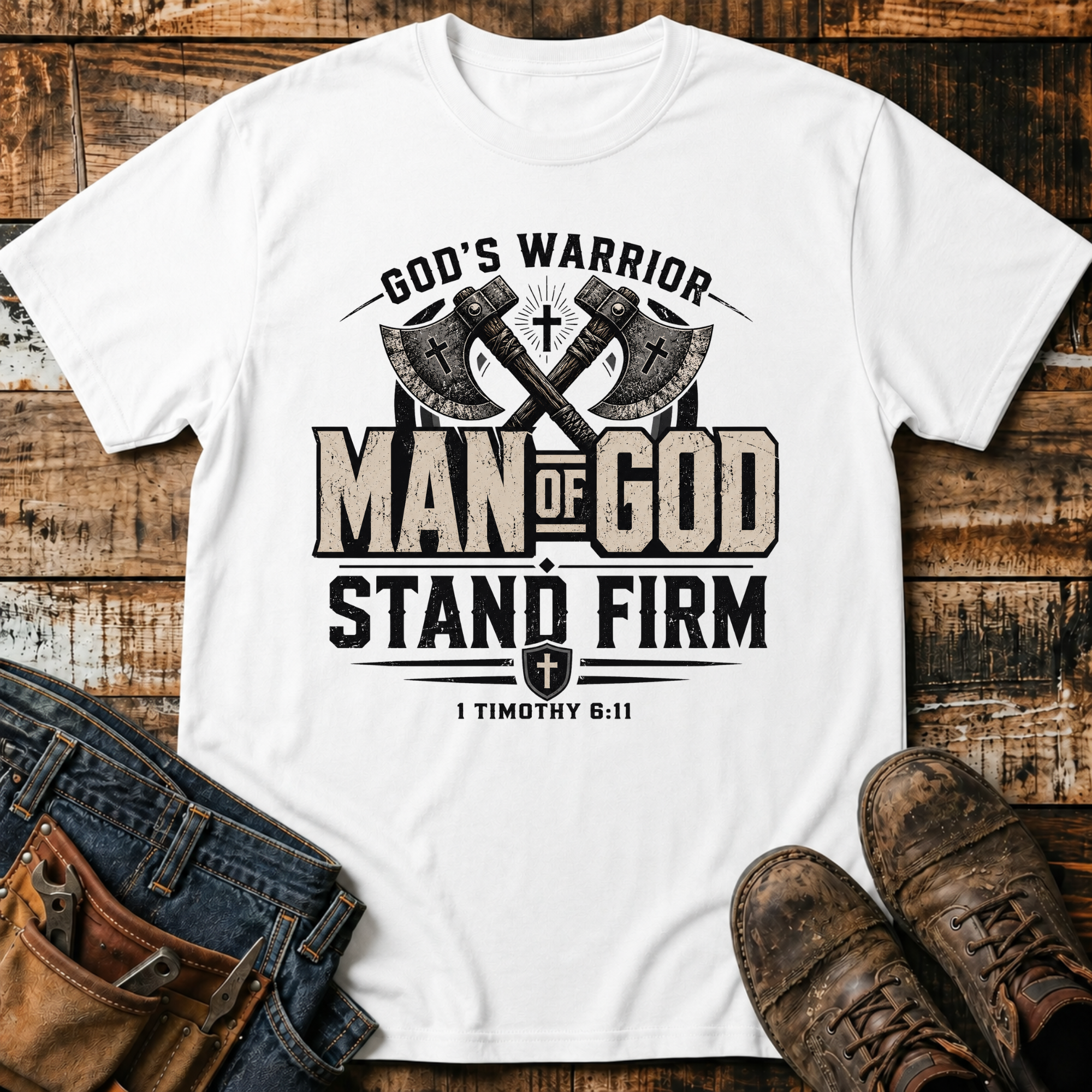 Man of God 'Stand Firm T-Shirt