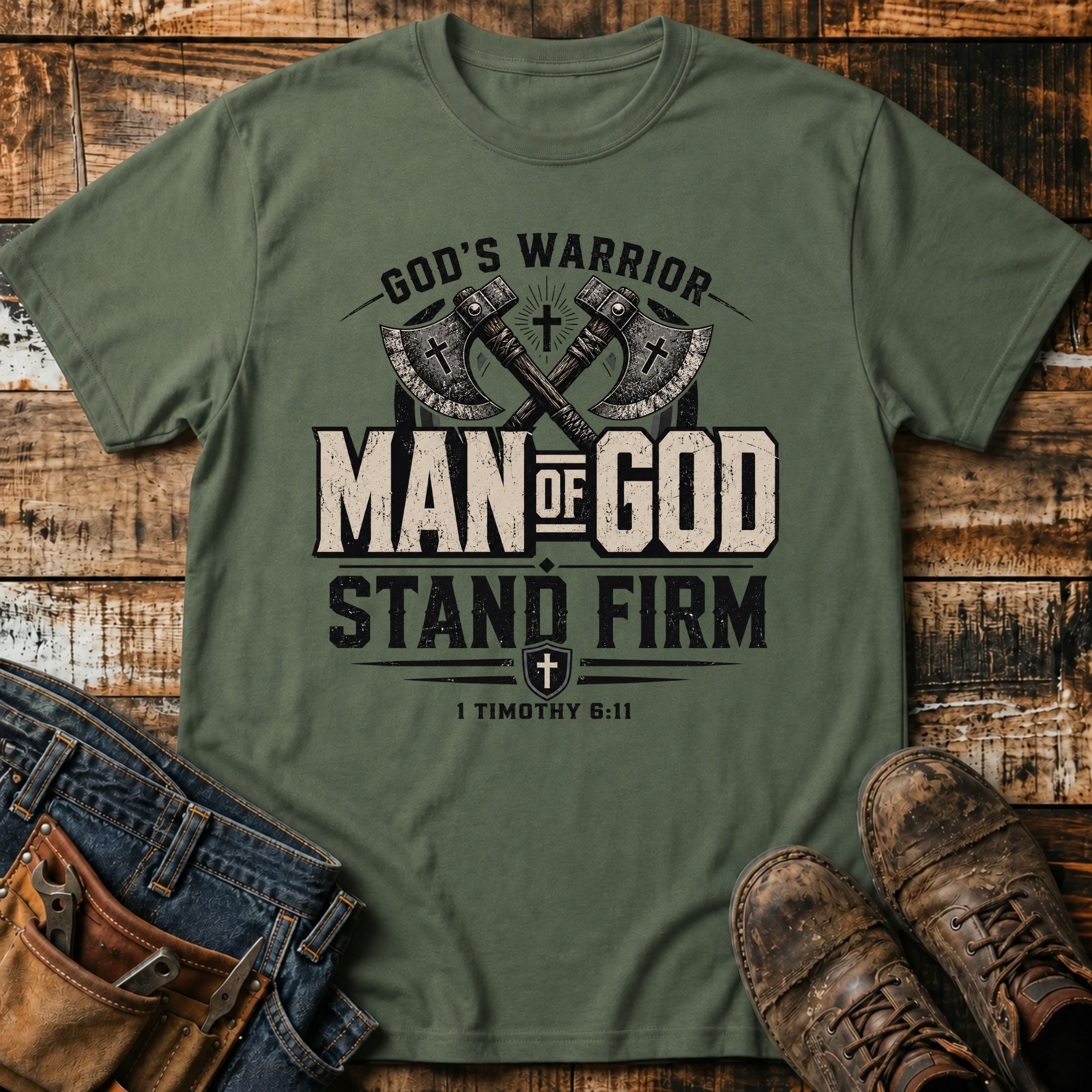 Man of God 'Stand Firm T-Shirt