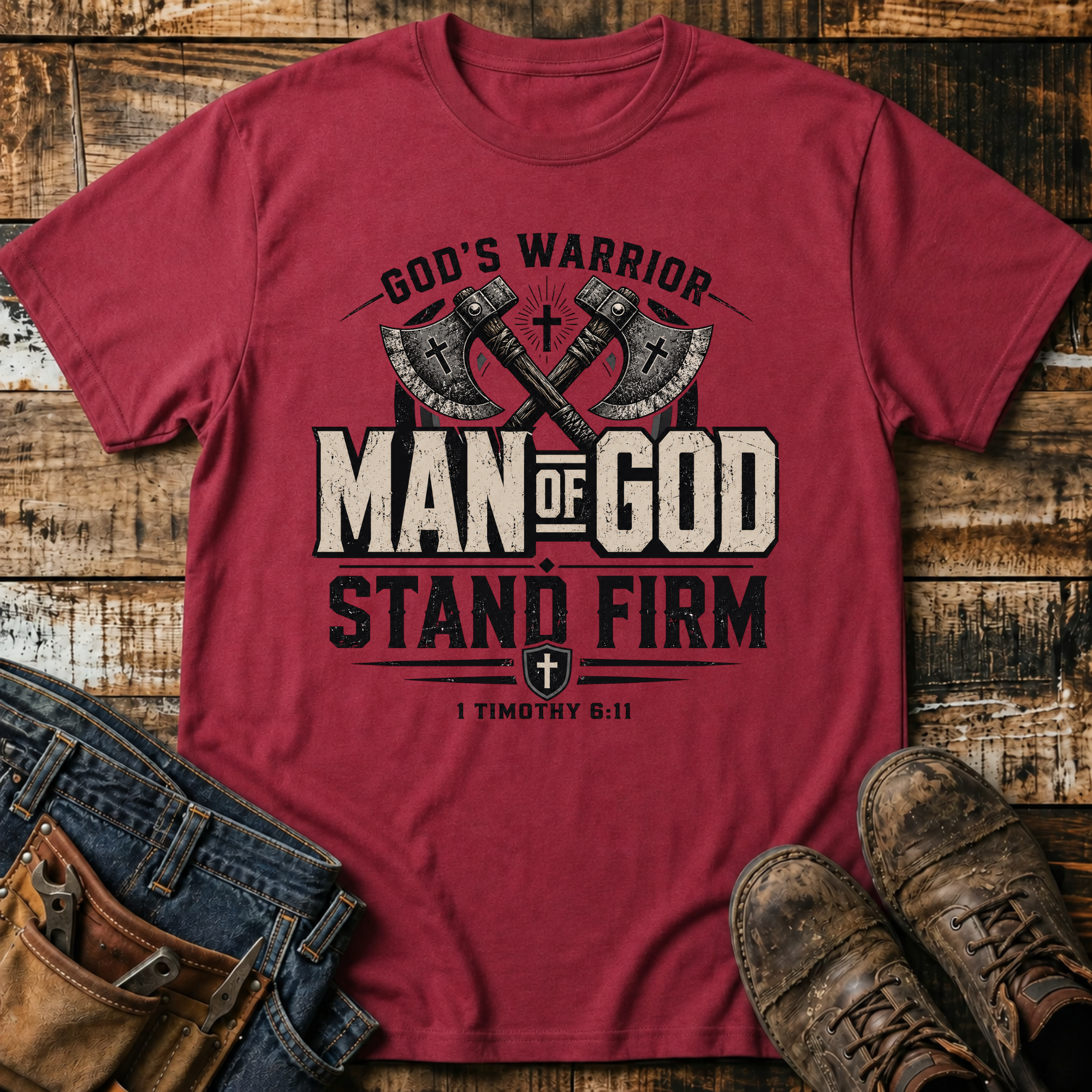 Man of God 'Stand Firm T-Shirt