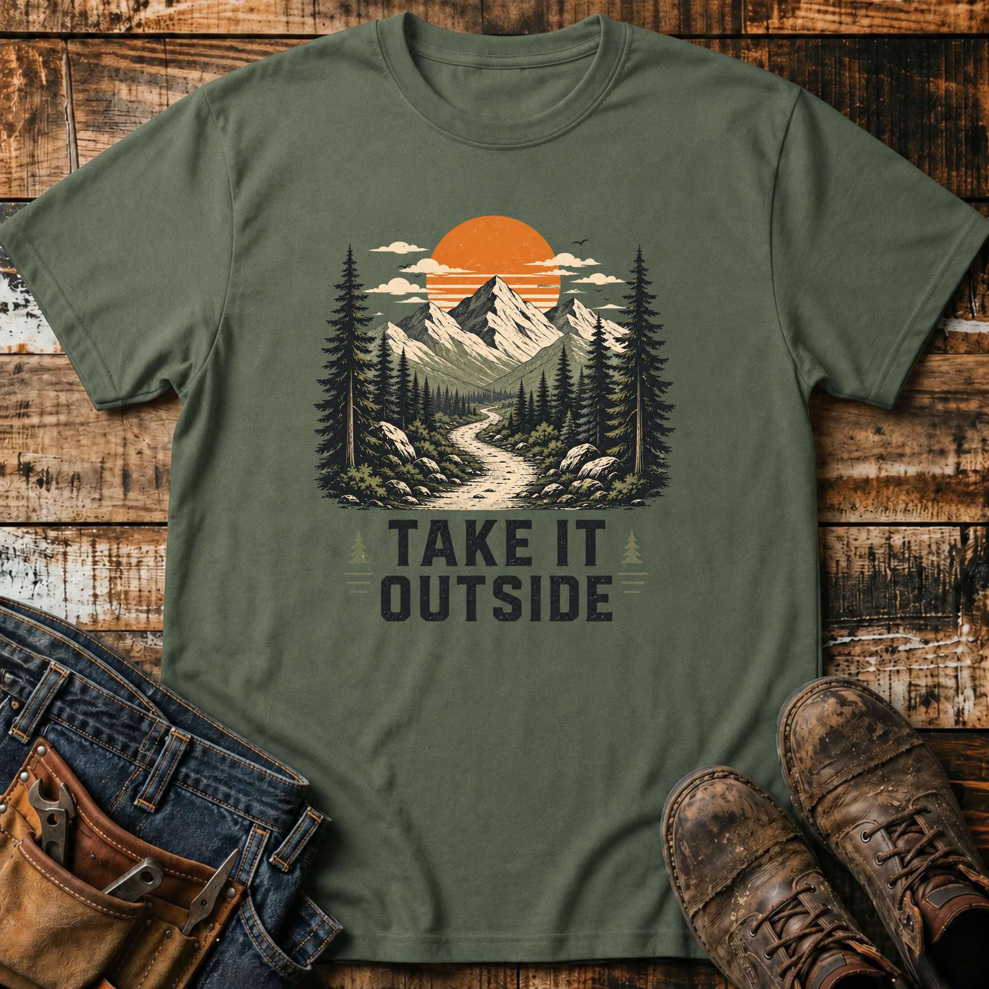 Take It Outside Mountain T-Shirt