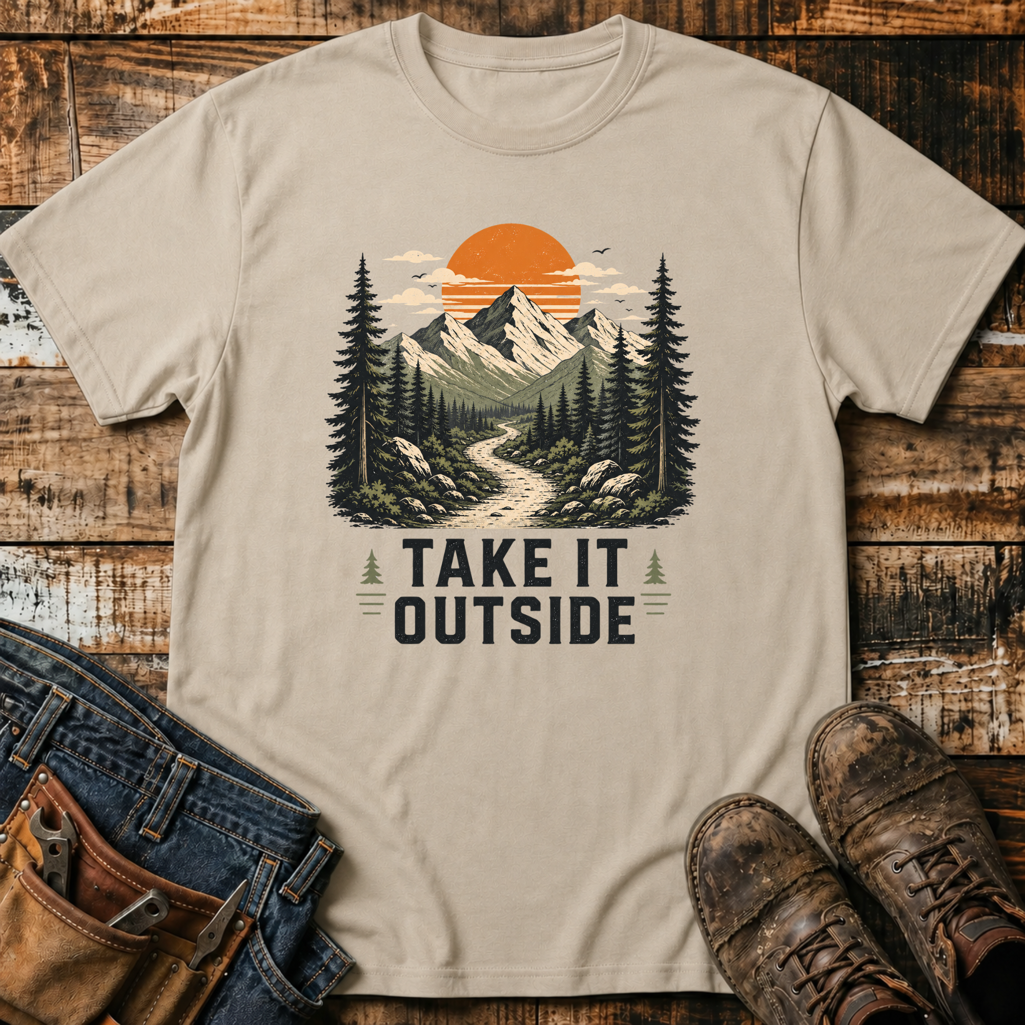 Take It Outside Mountain T-Shirt