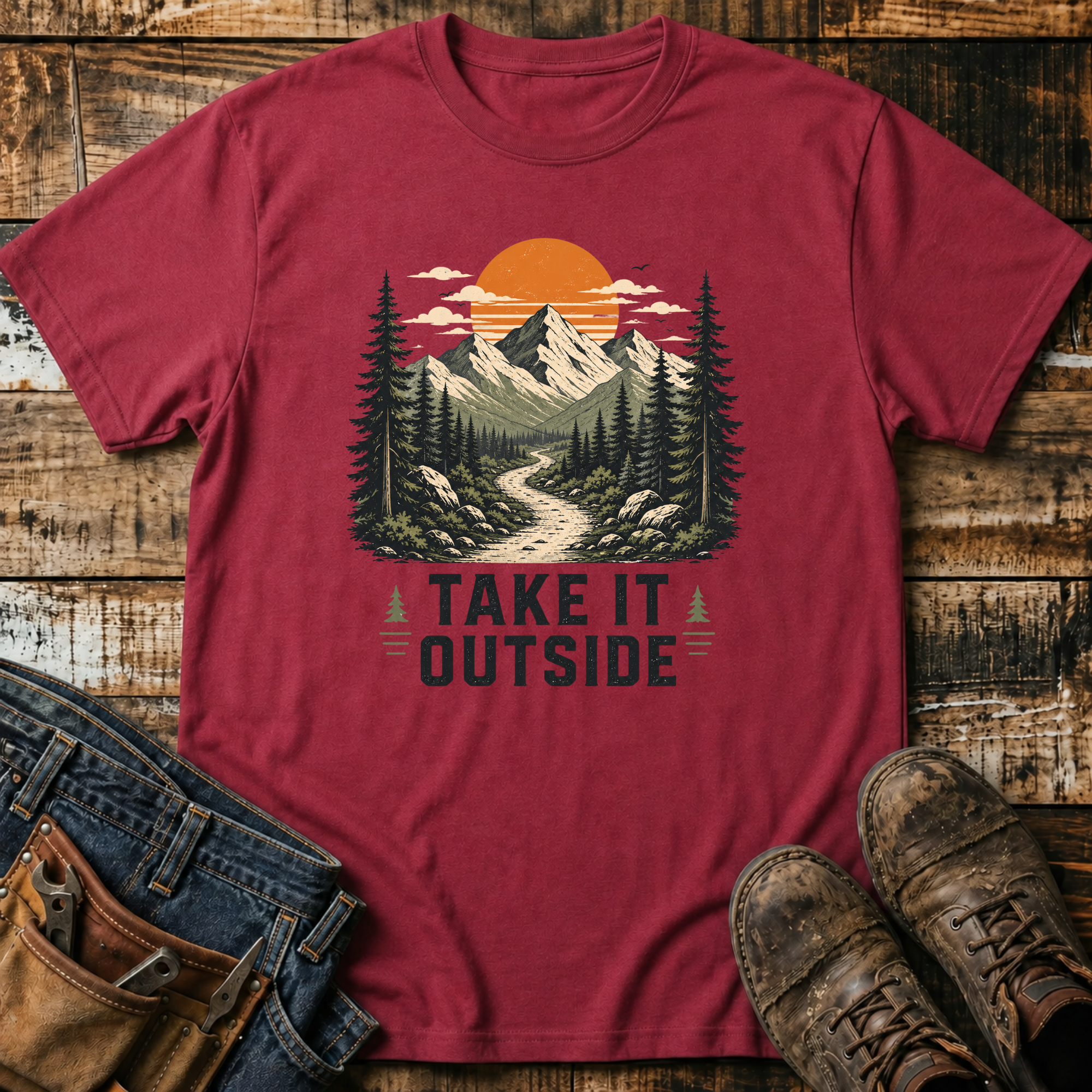 Take It Outside Mountain T-Shirt